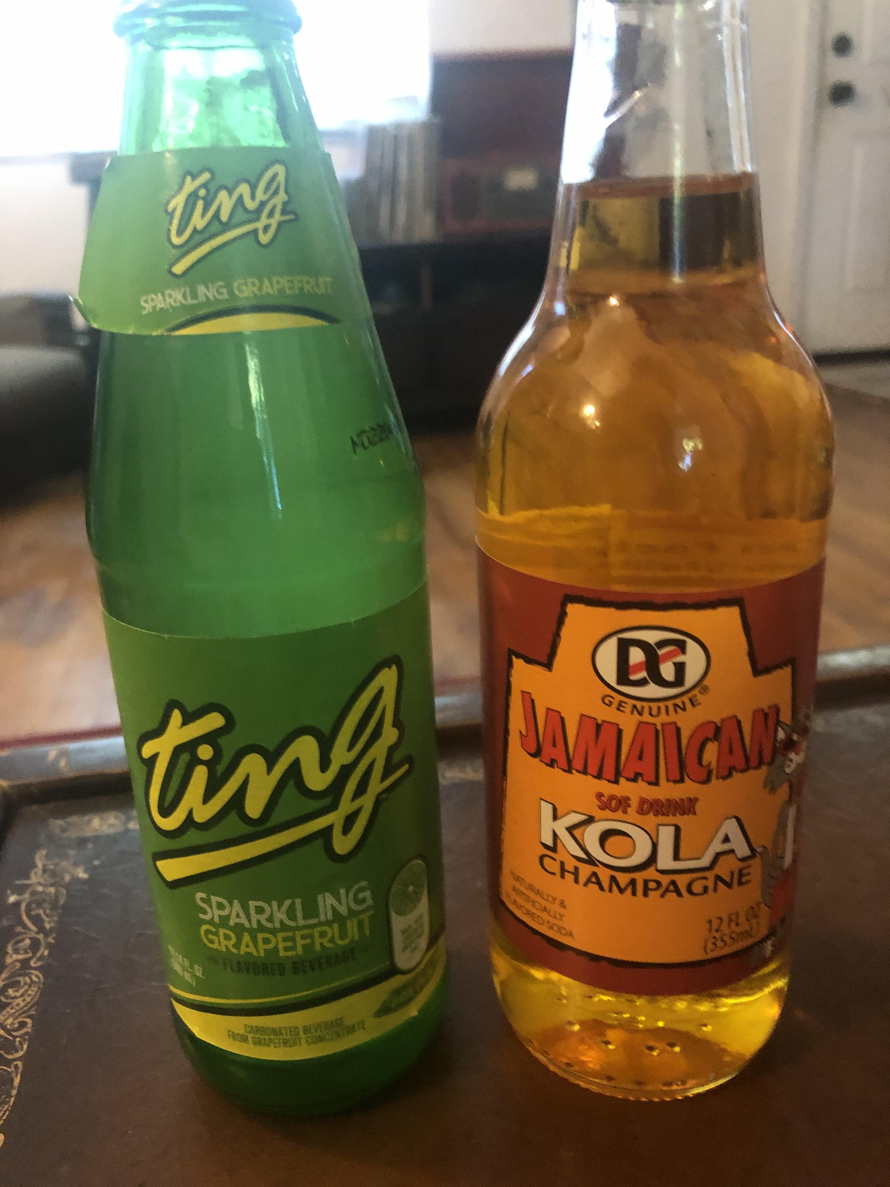 I bought Ting and Jamaican Kola at a West Indian shop today, first time