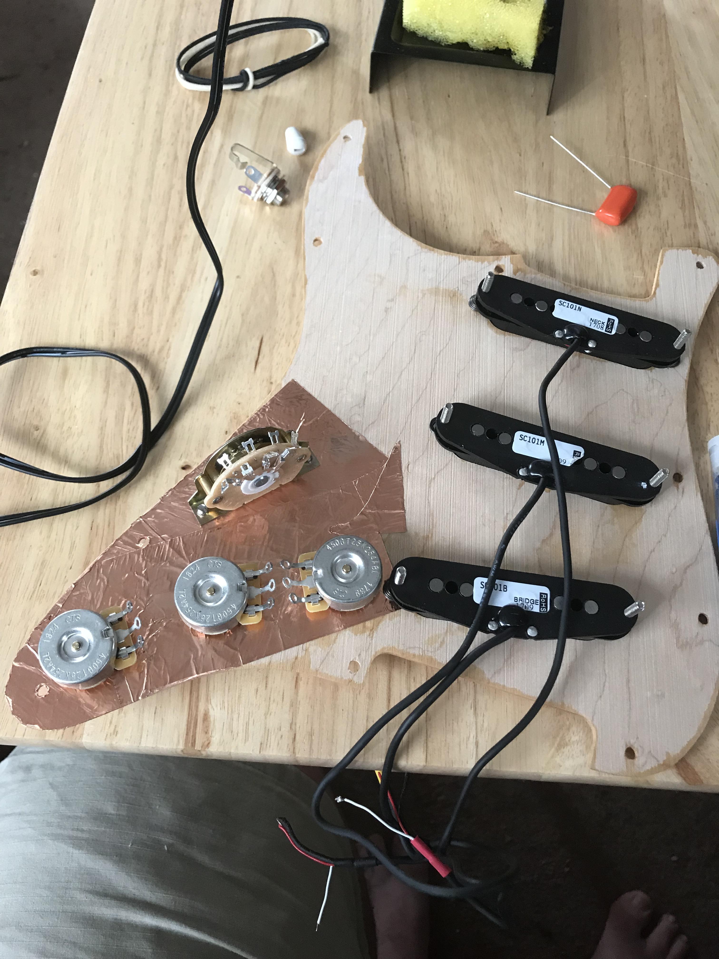 Squier vintage modified 70’s Duncan designed Pickups going in a MIM