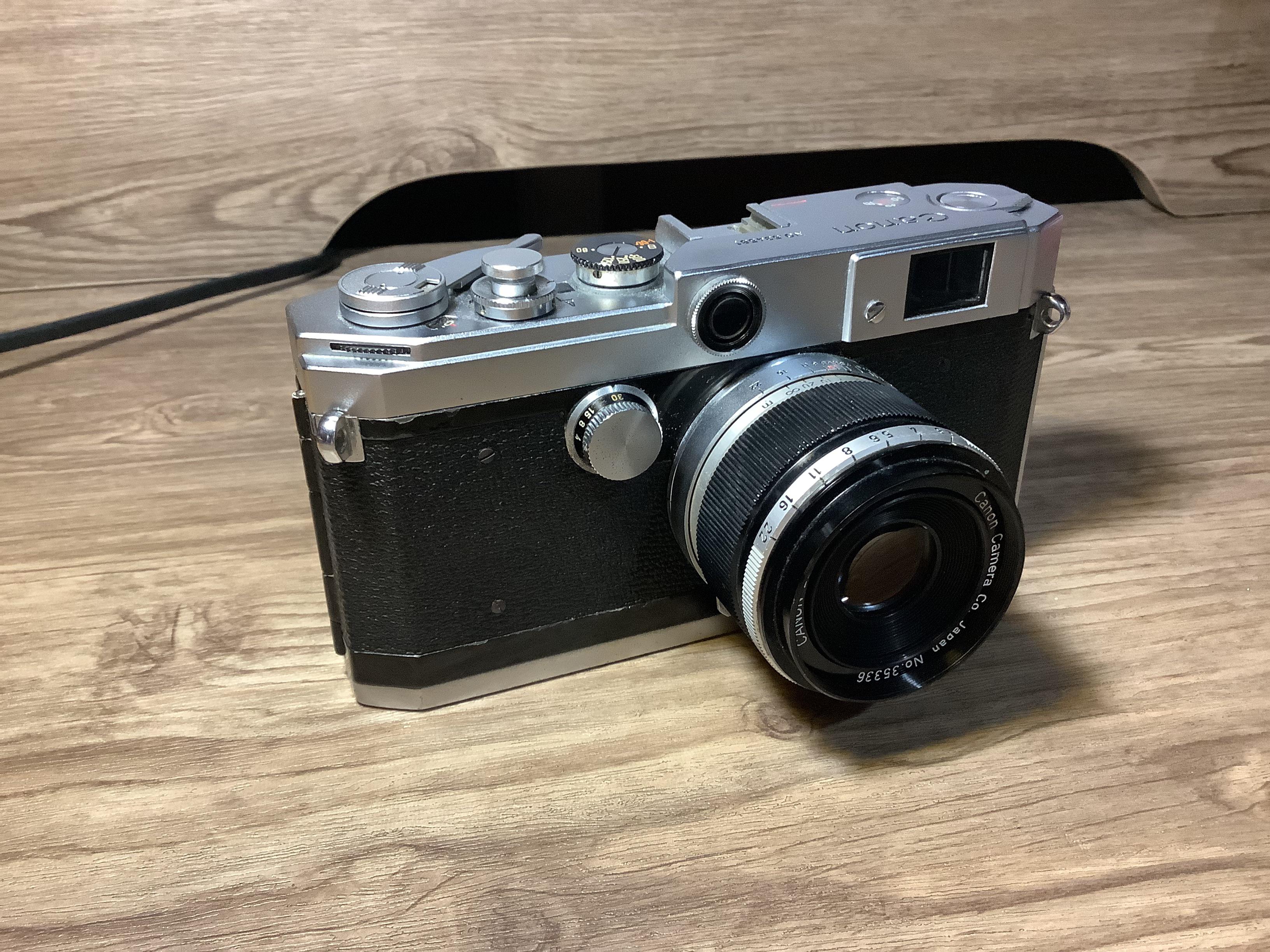 Finally got a canon L3 the camera before canon P if I'm remember