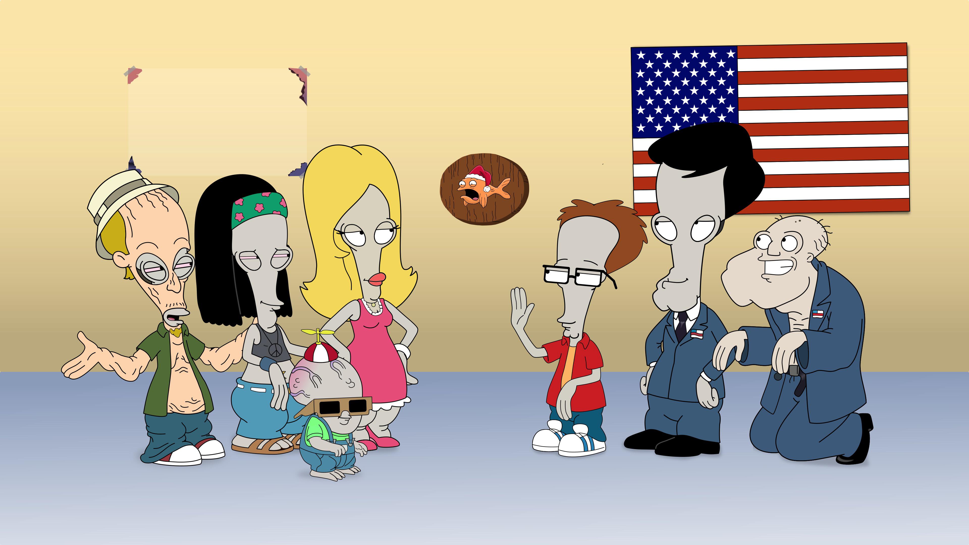 The Roger Smith family version 2 Jeff joins the family! r/americandad