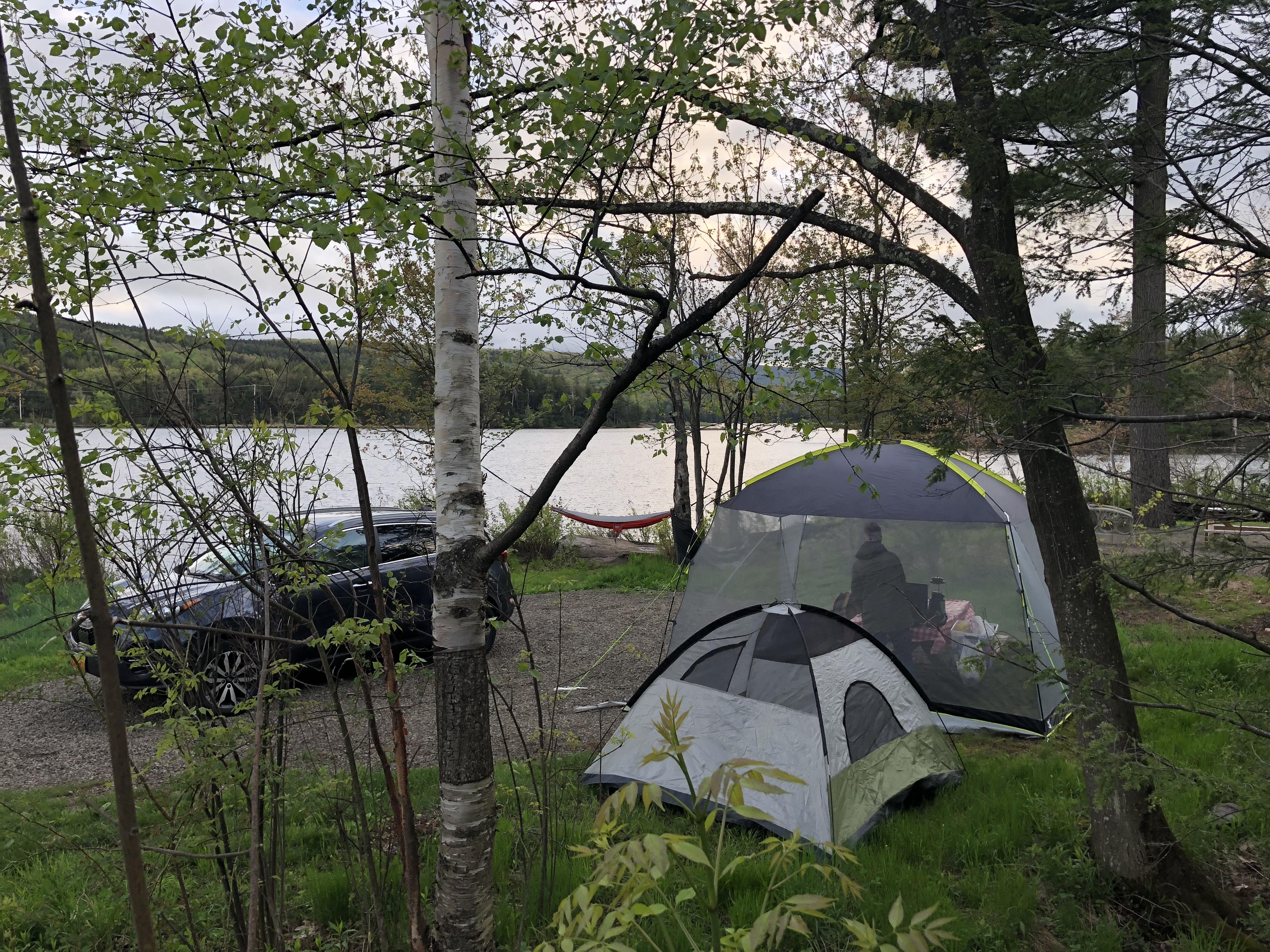 First camping trip of the season in the Catskills. Probably the best