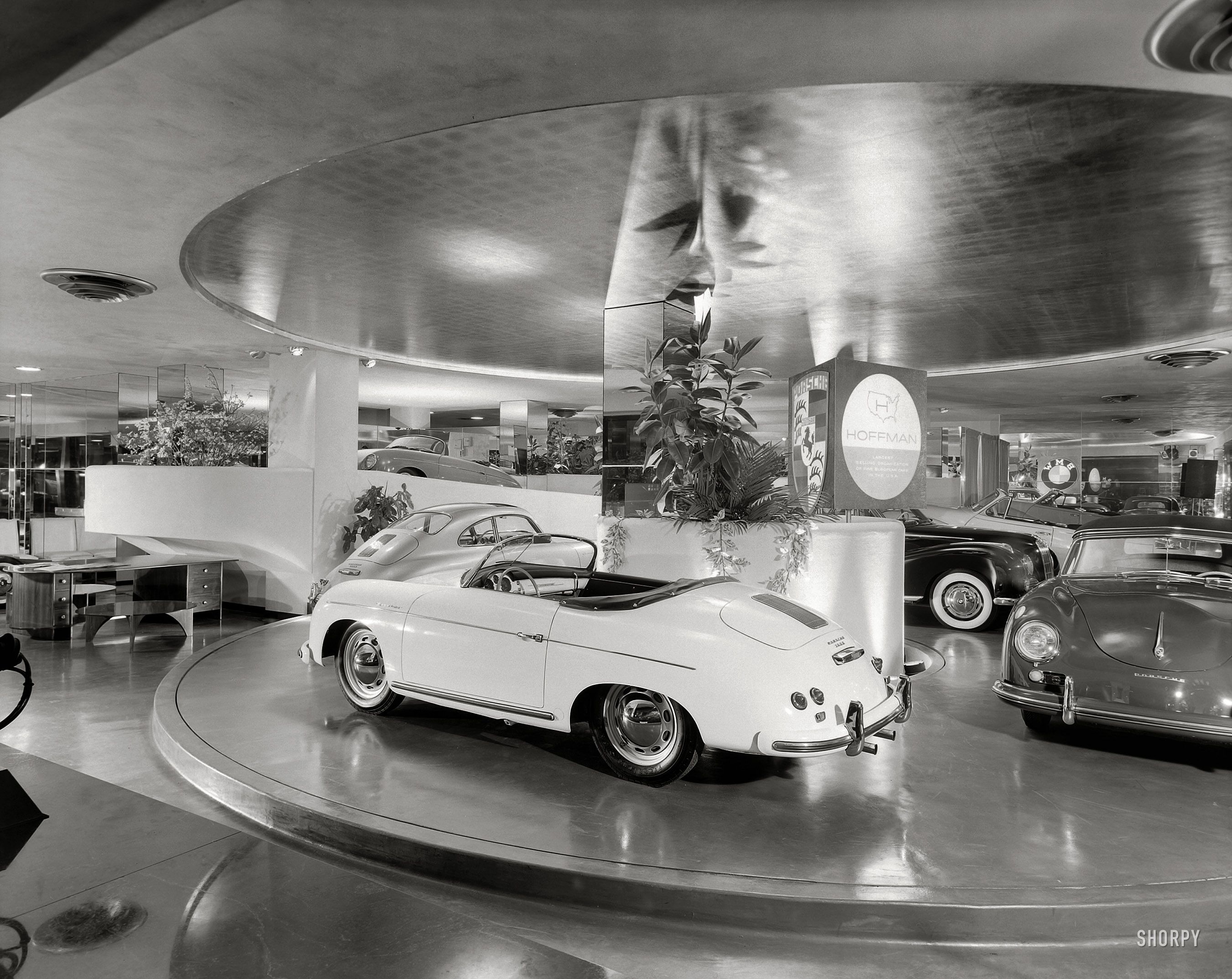 Hoffman Auto Showroom, a Frank Lloyd Wright designed showroom in 430 Park Avenue in New York