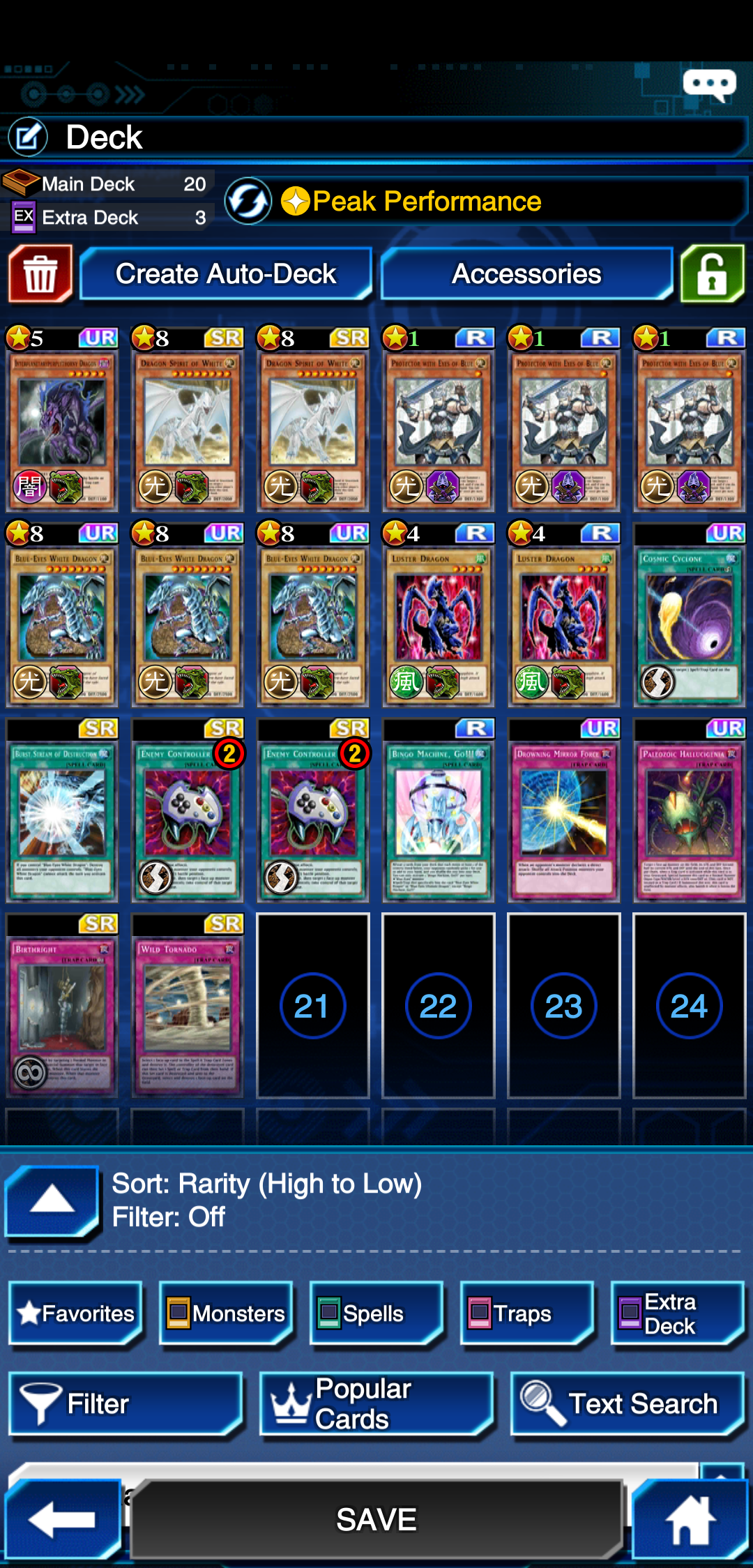 [Deck] Blue Eyes deck any tips? r/DuelLinks