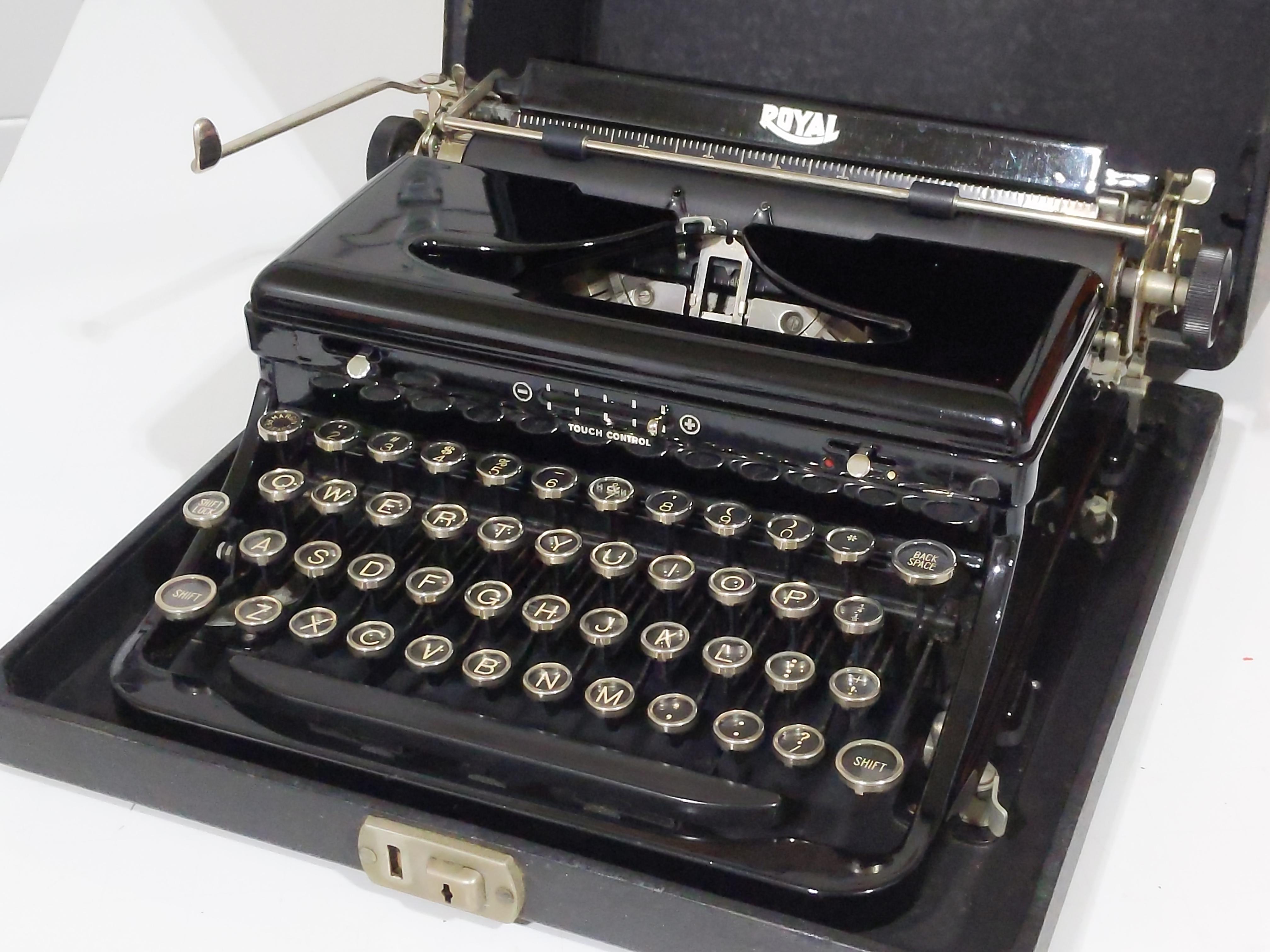 One of my favorite things about collecting typewriters is when you find