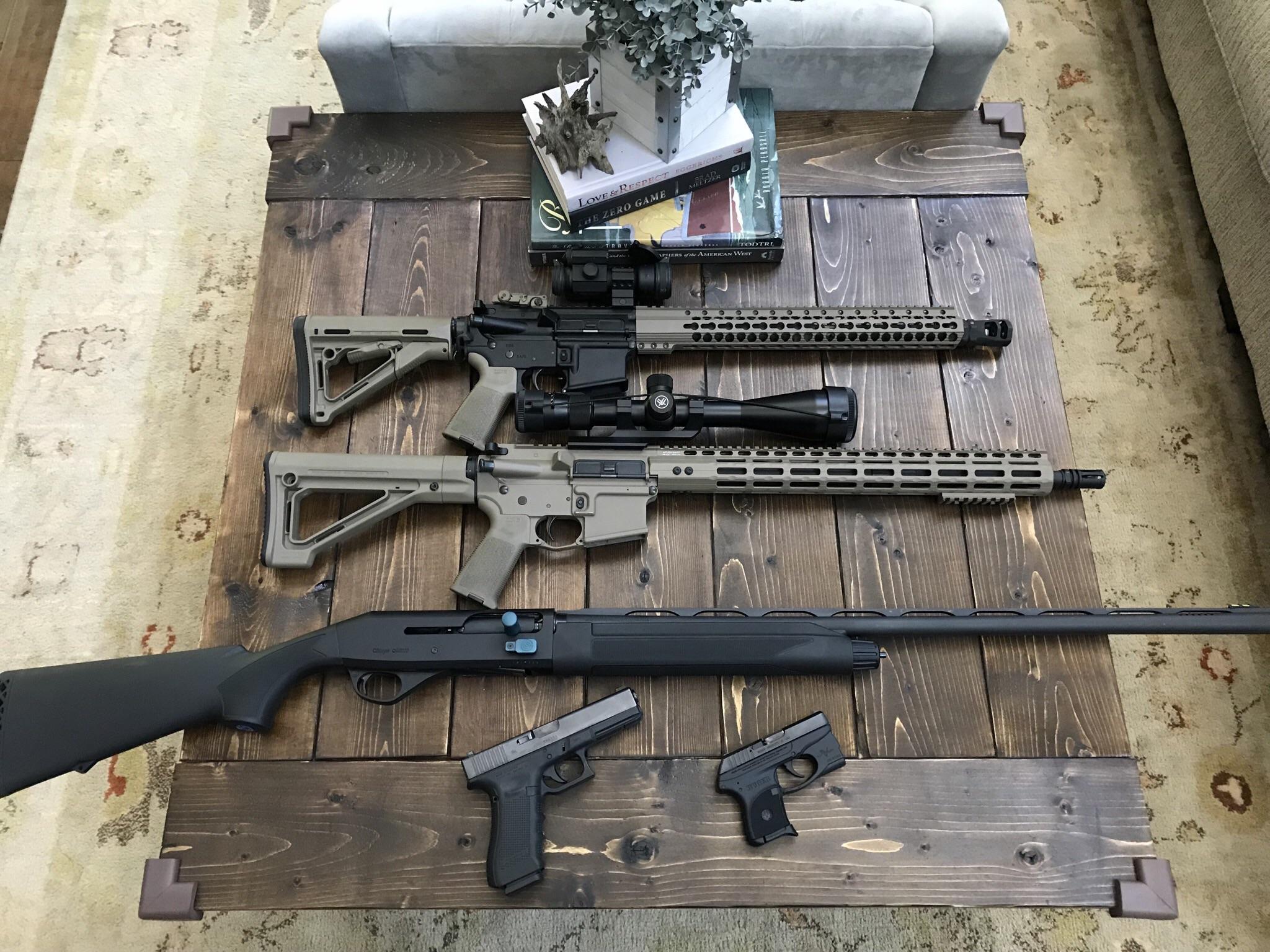 Rock River Arms AR15 (.223), Alexander Arms AR15 (6.5 Grendel