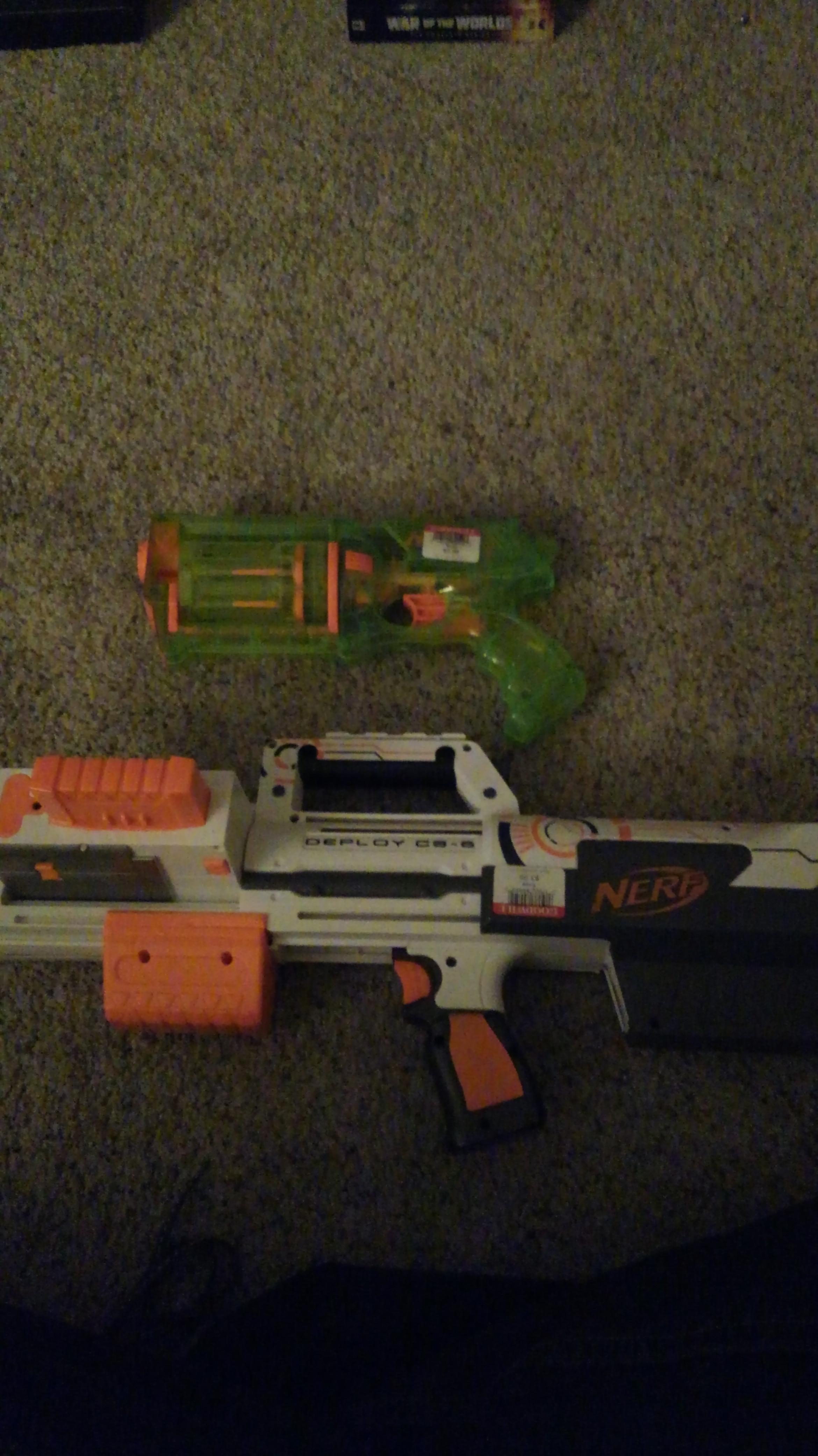 Found these at Goodwill today r/Nerf