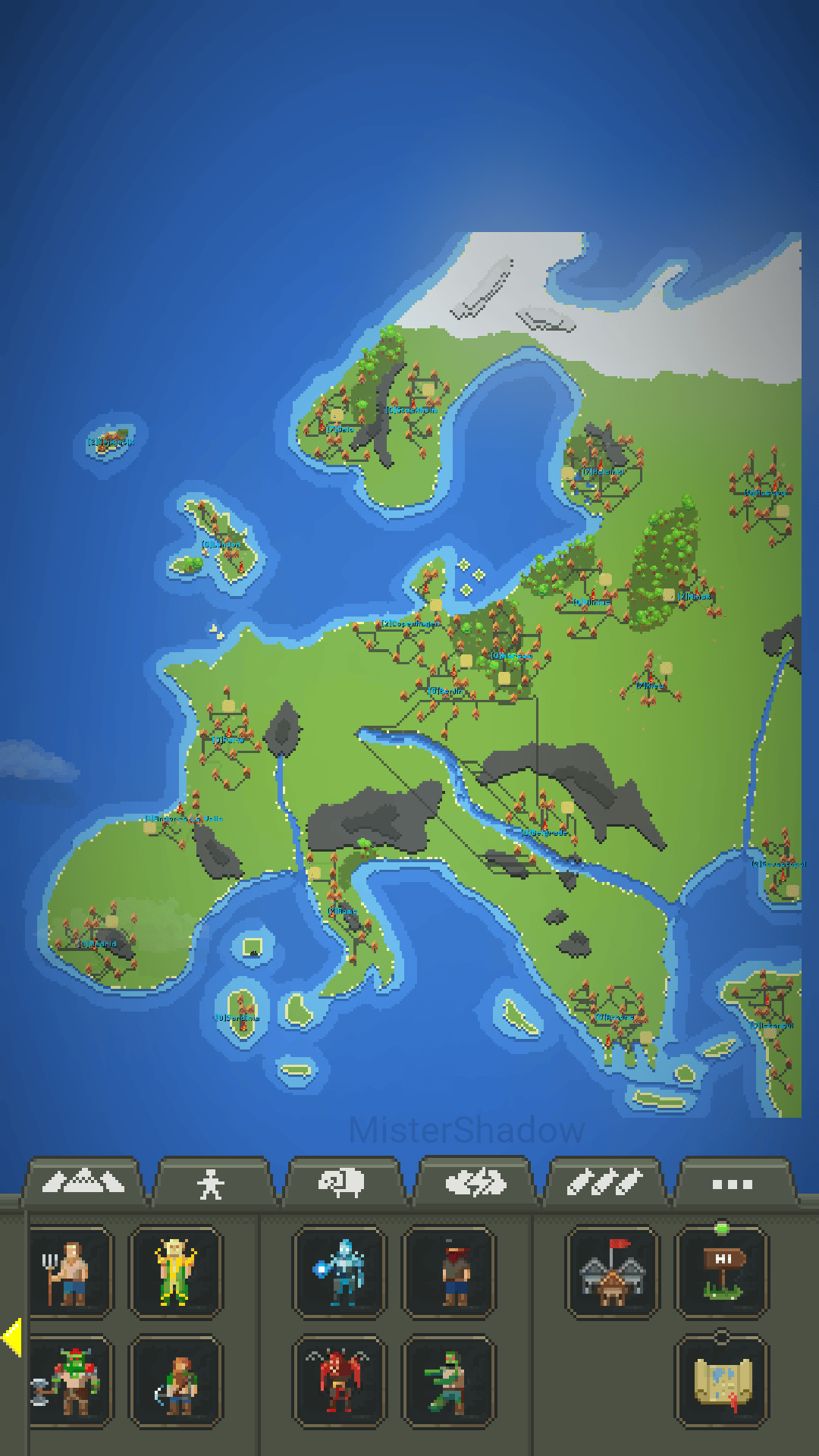 Worldbox Europe Map Download Gameplay Of WorldBox YouTube