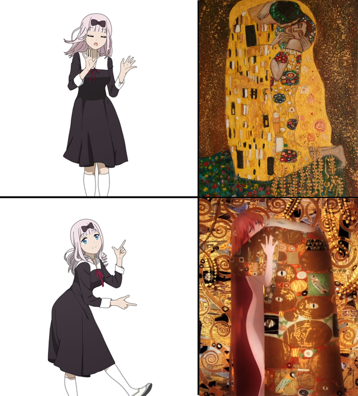 Rewatched Elfen lied OP and suddenly remembered "the kiss