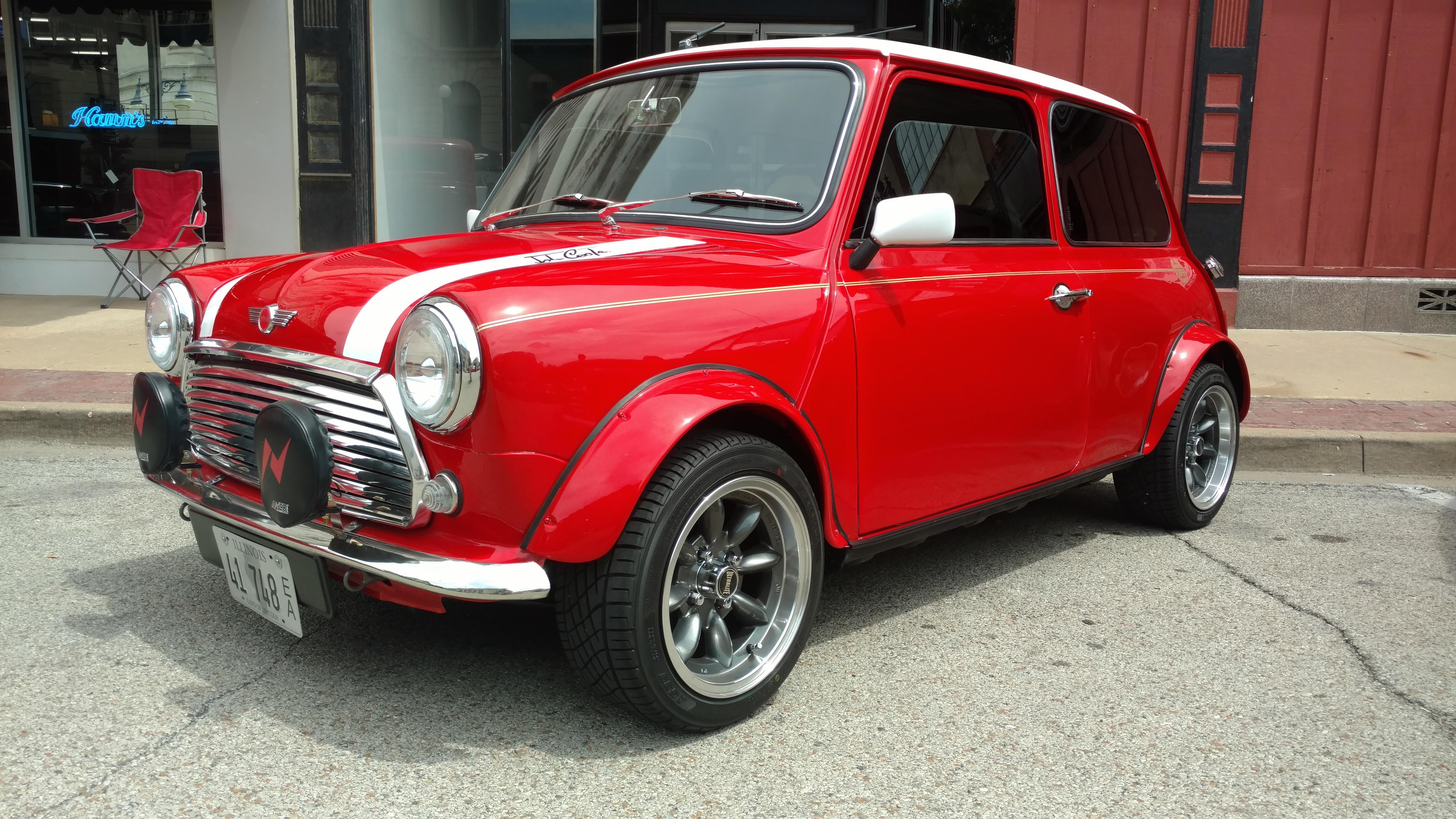 This right side drive 1985 Mini Cooper was the most popular car at the