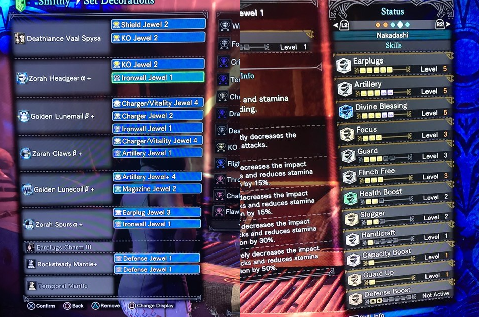 Gunlance Long Lv6, Guilding Lands farming build, with