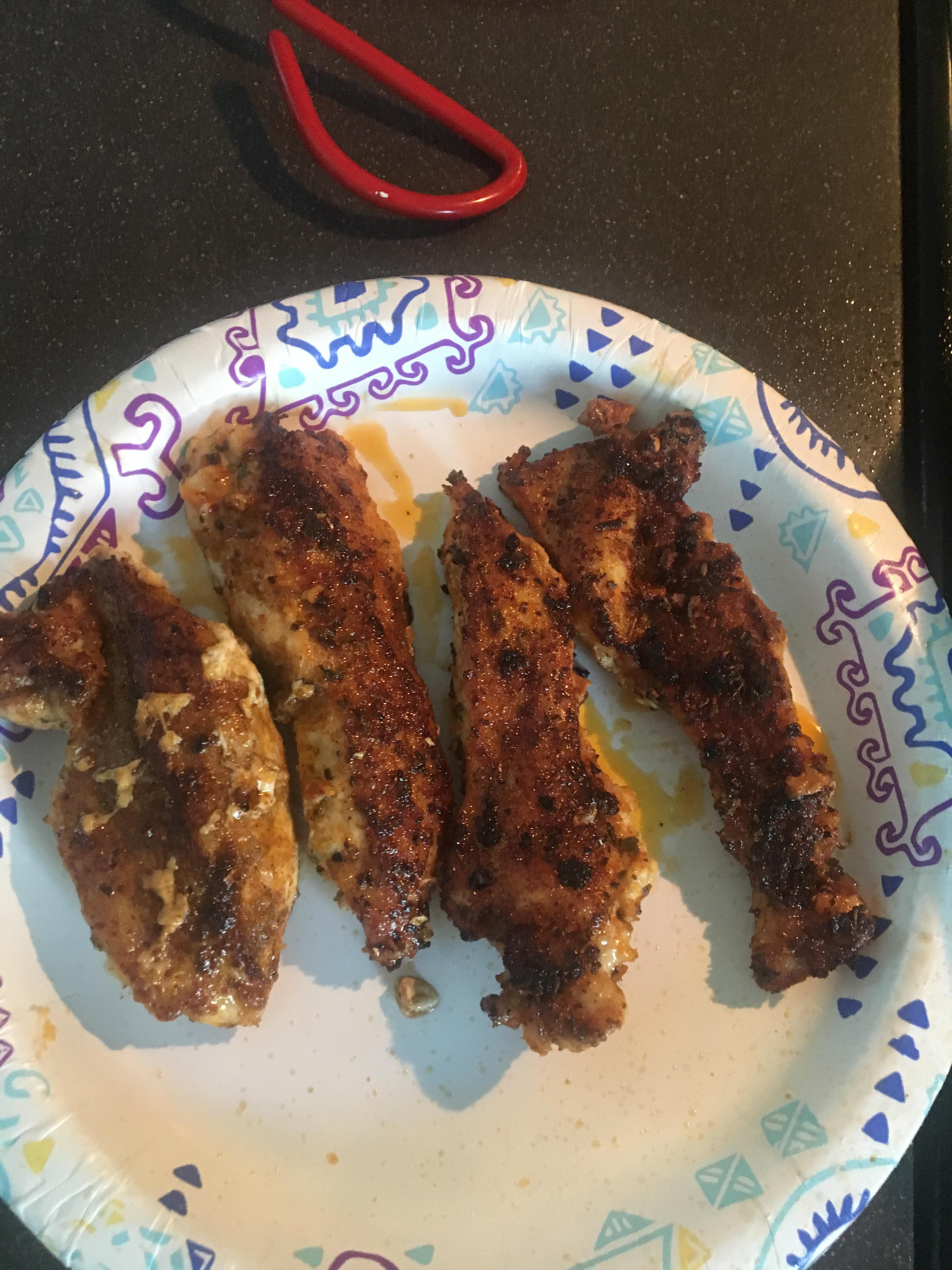 [Homemade] Panfried chicken rubbed with Cajun seasoning r/food