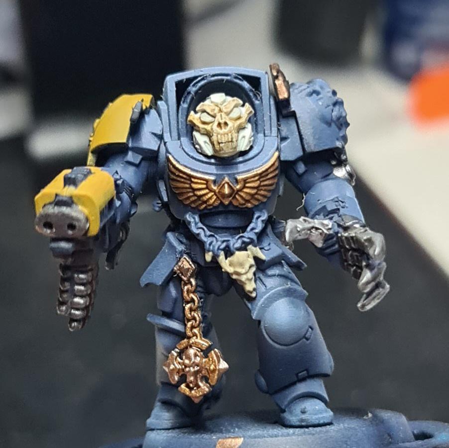 Suggestions on what color to paint the eyes? SpaceWolves