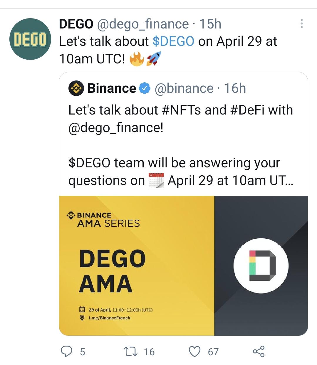 Dego the best NFT Degofinance