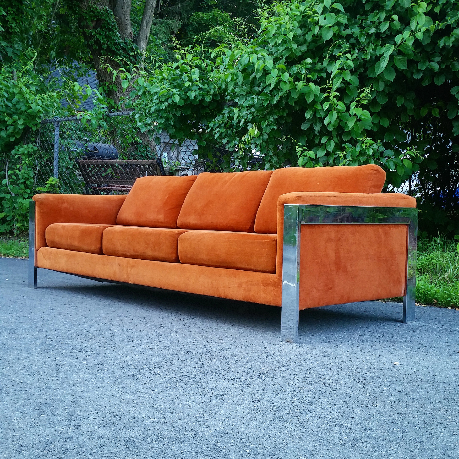 Selig sofa I picked up from a thrift store r/Mid_Century