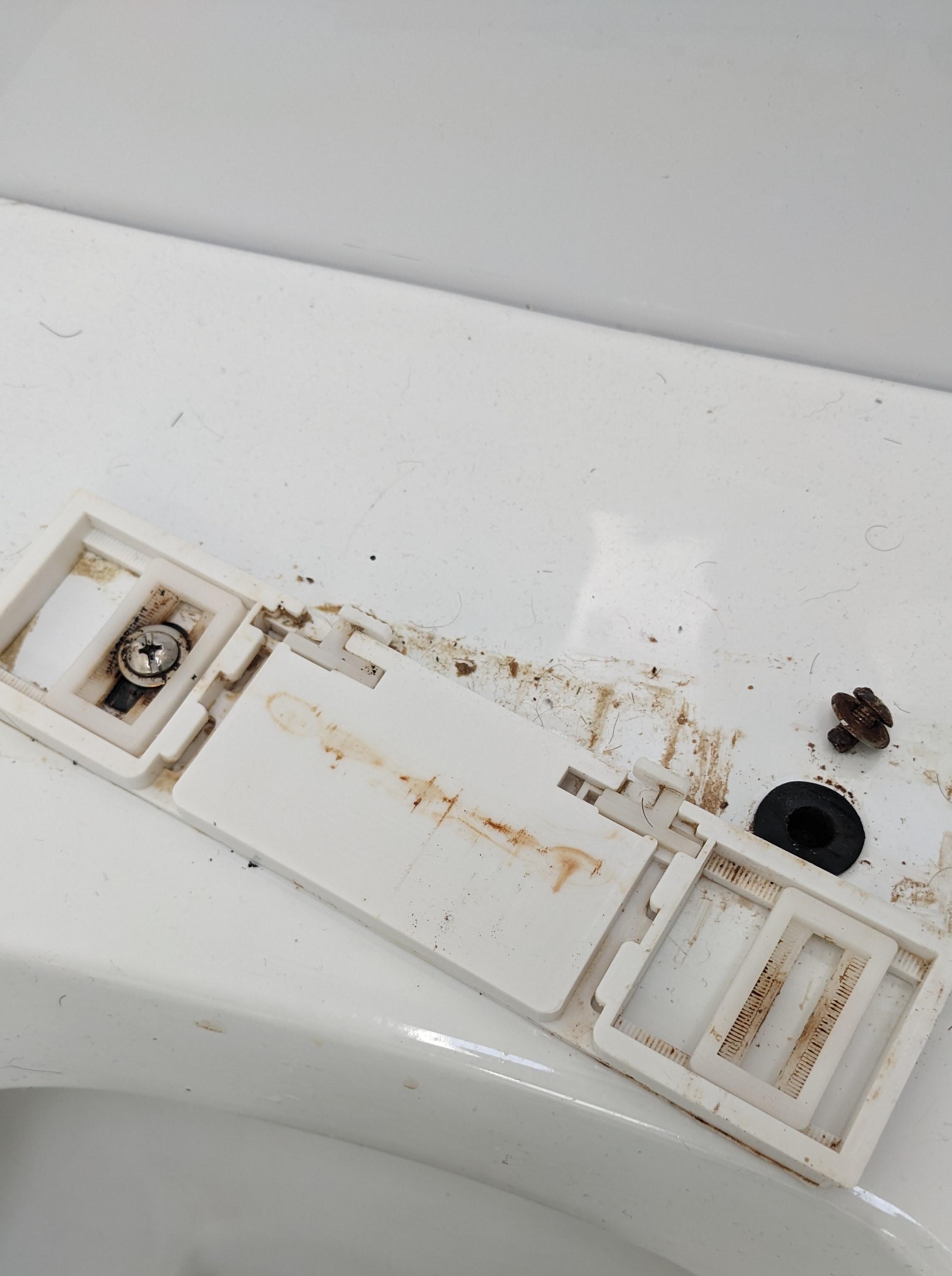 Toilet seat screw broke off r/DIYUK