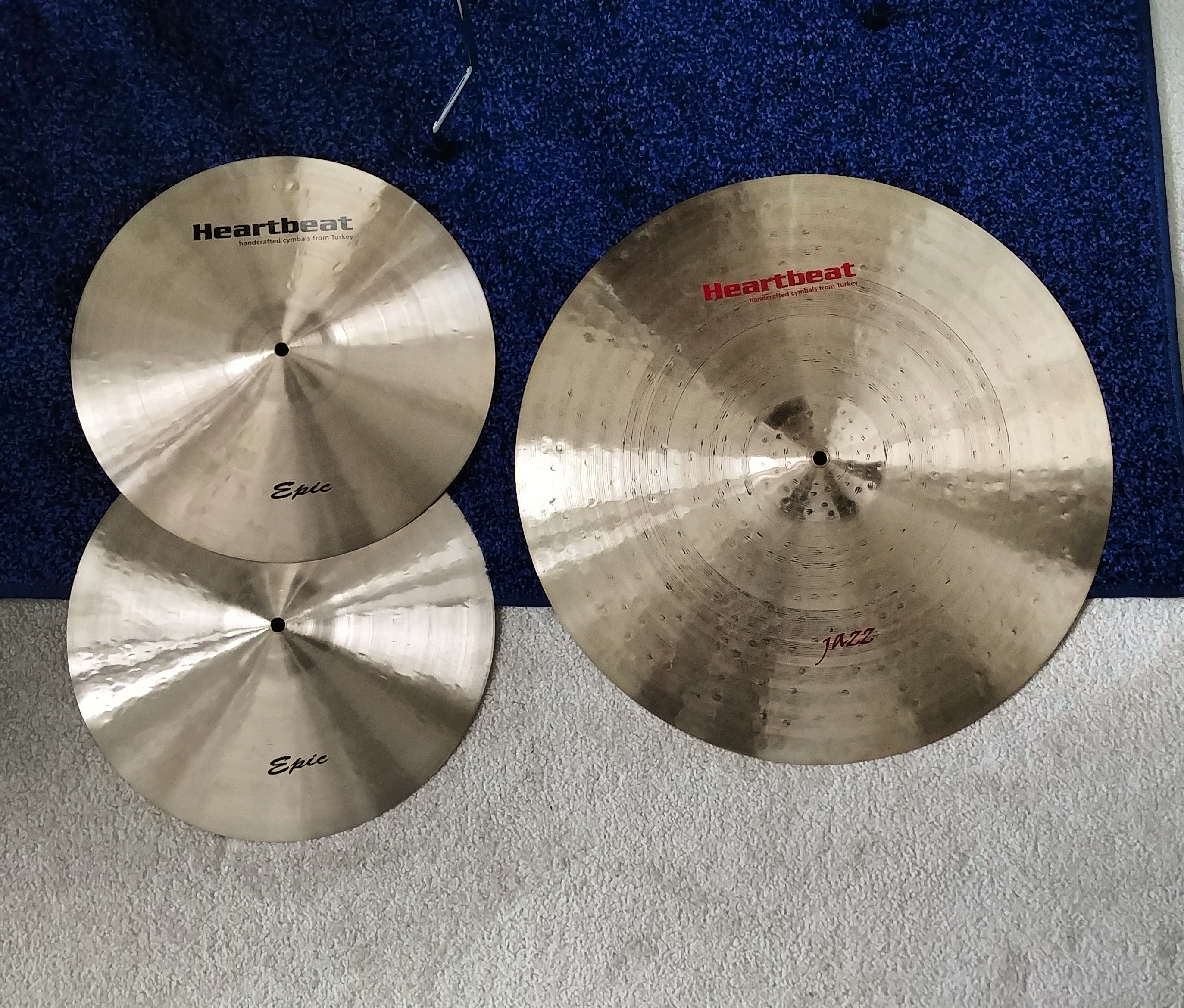 New cymbals! They sound as beautiful as they look r/drums