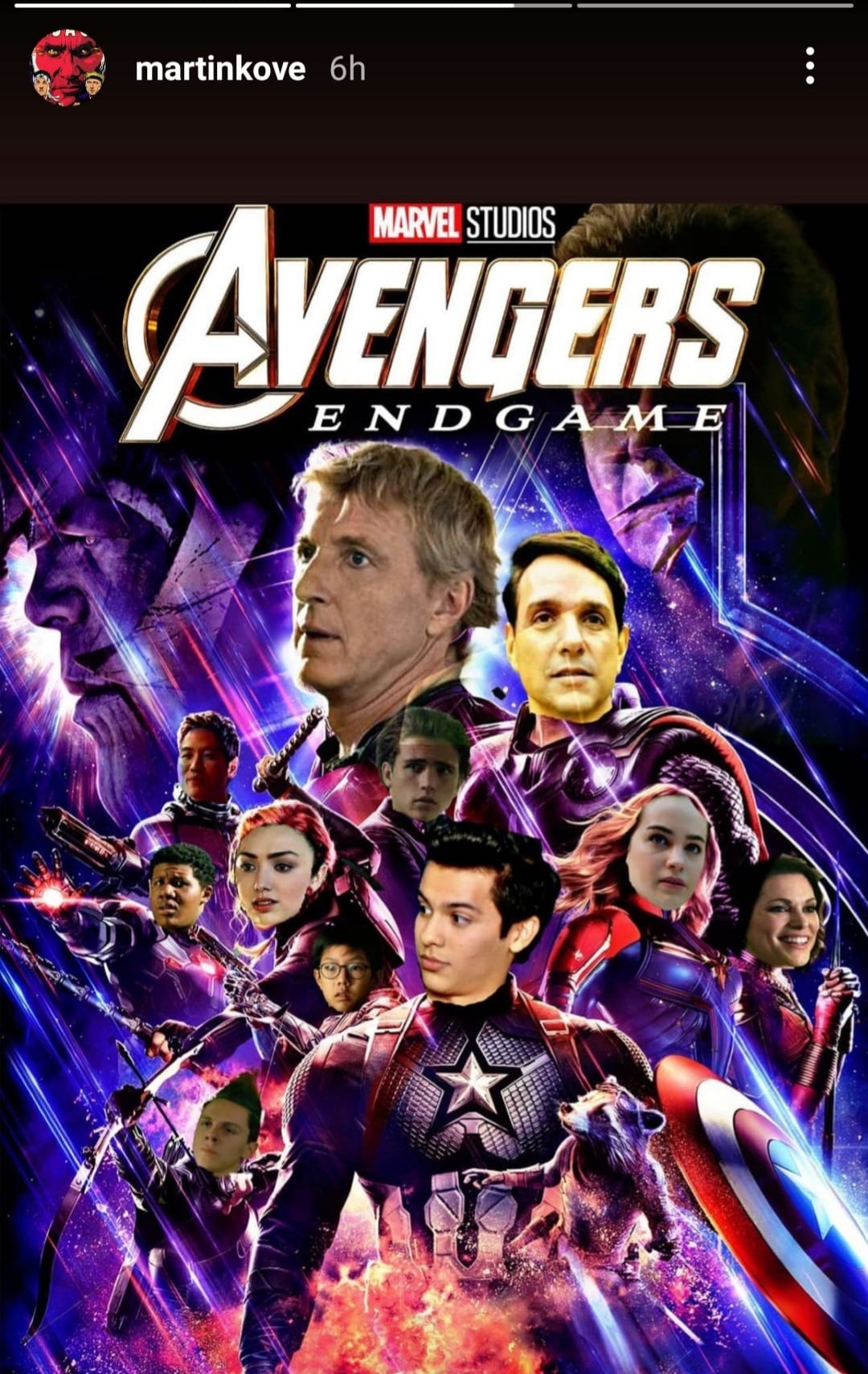 How The Avengers would look with the Cobra Kai Cast r/cobrakai