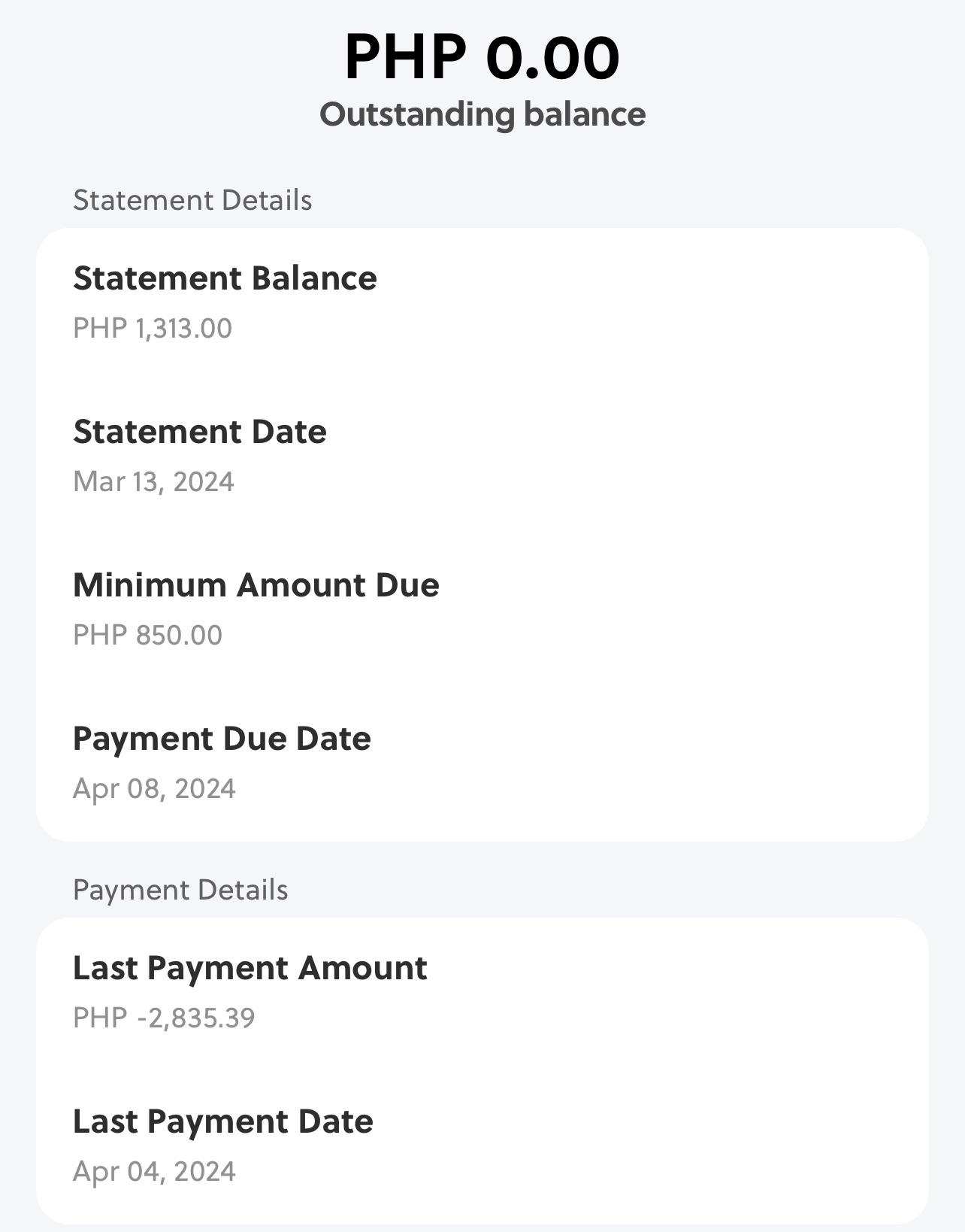 Statement balance vs. Outstanding Balance? r/PHCreditCards
