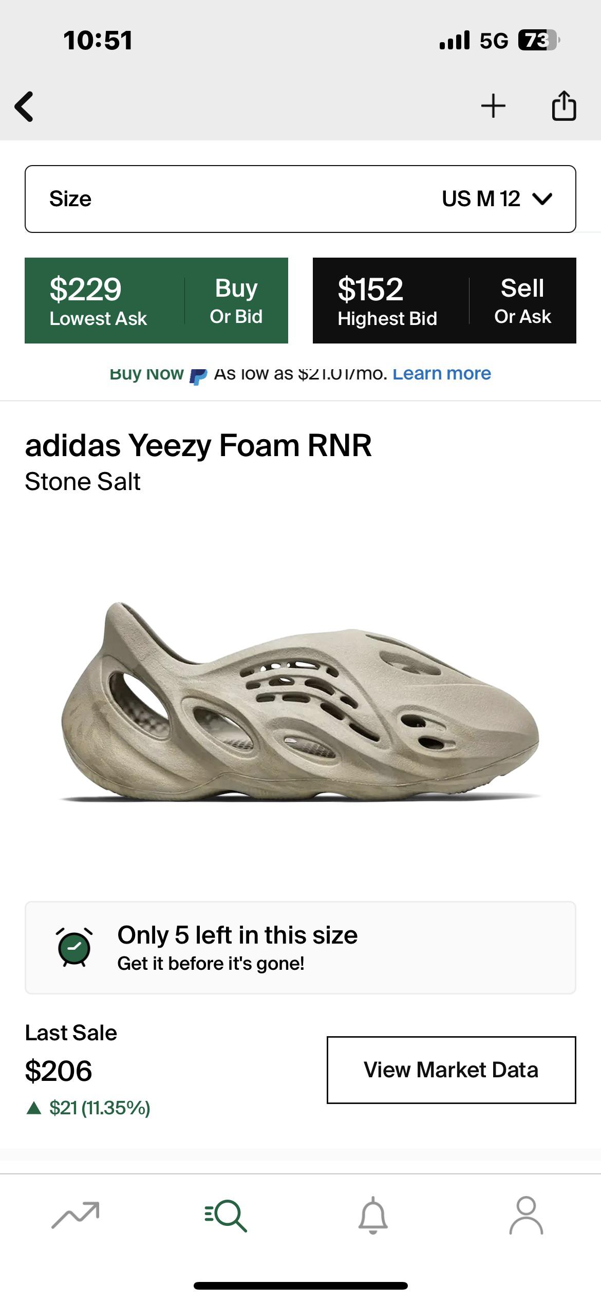 Yeezy foam runners unreleased on stockx. why are they so cheap? does