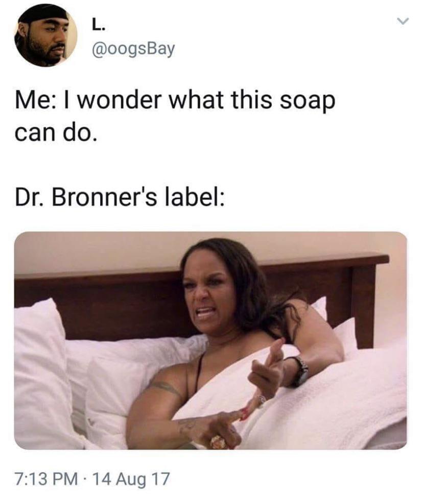 Dr. Bronner’s r/BlackPeopleTwitter
