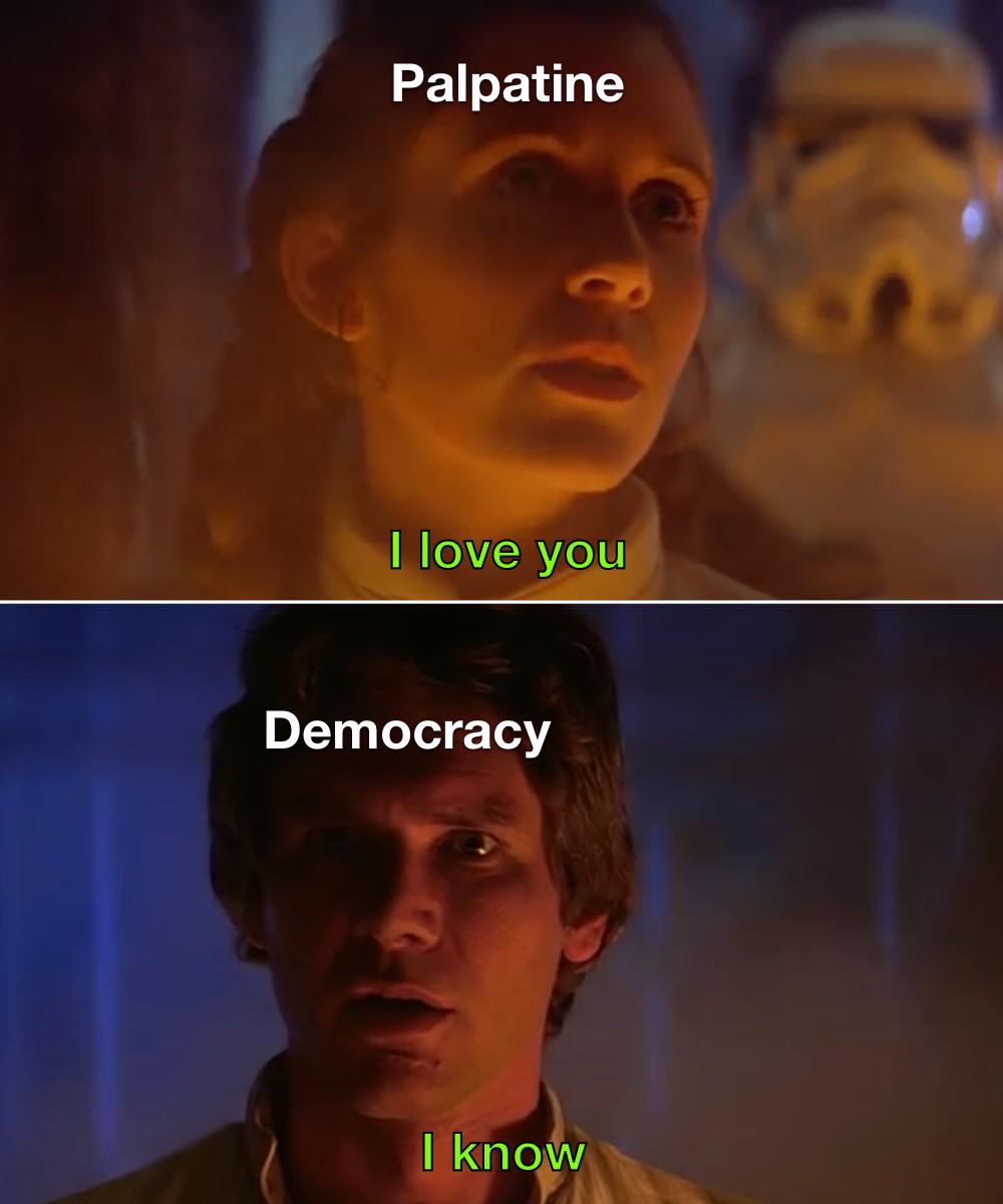 I lOvE DeMoCrAcY OTMemes