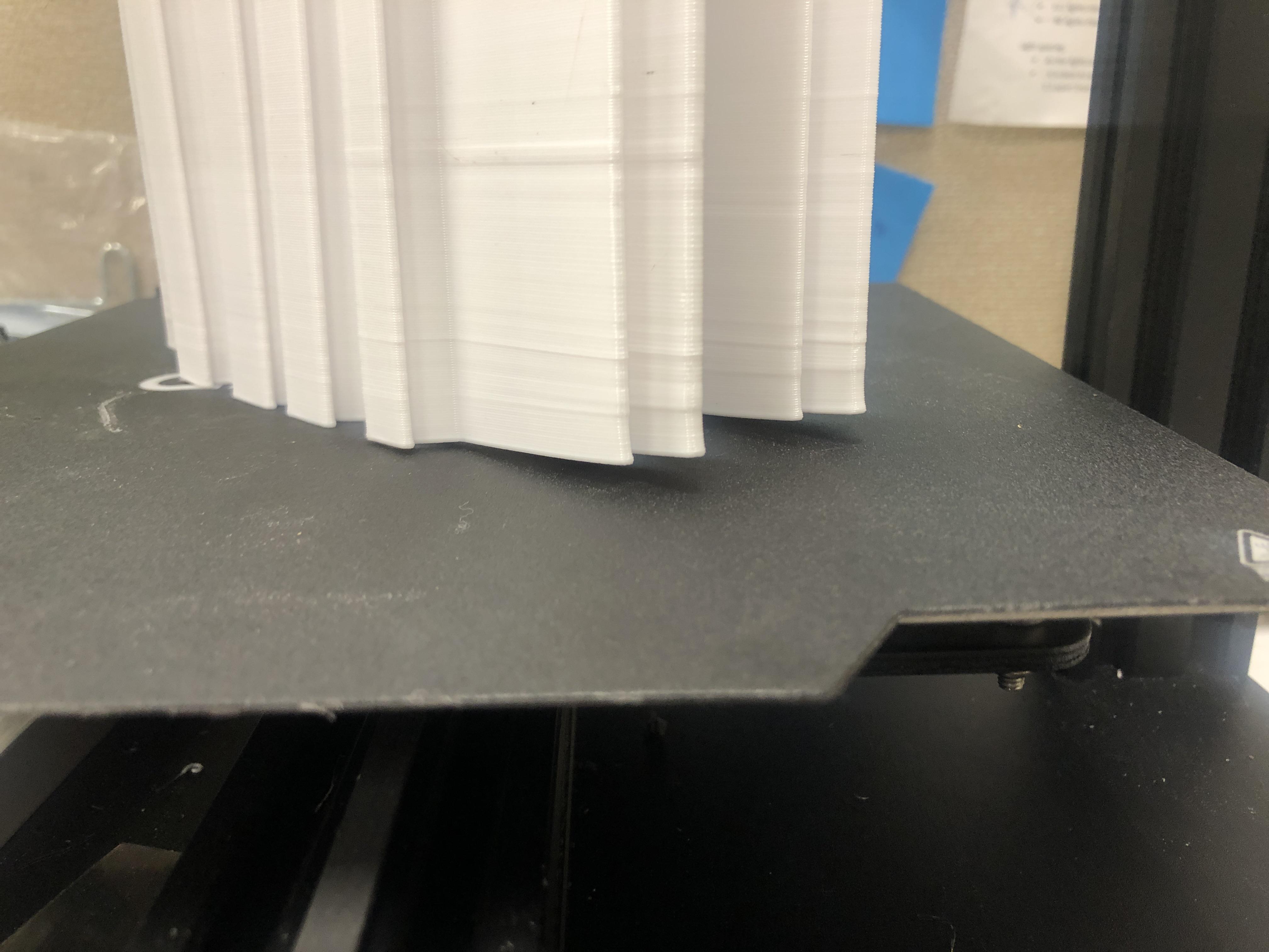 Does anyone know why this is happening? Is my bed too hot? r/3Dprinting