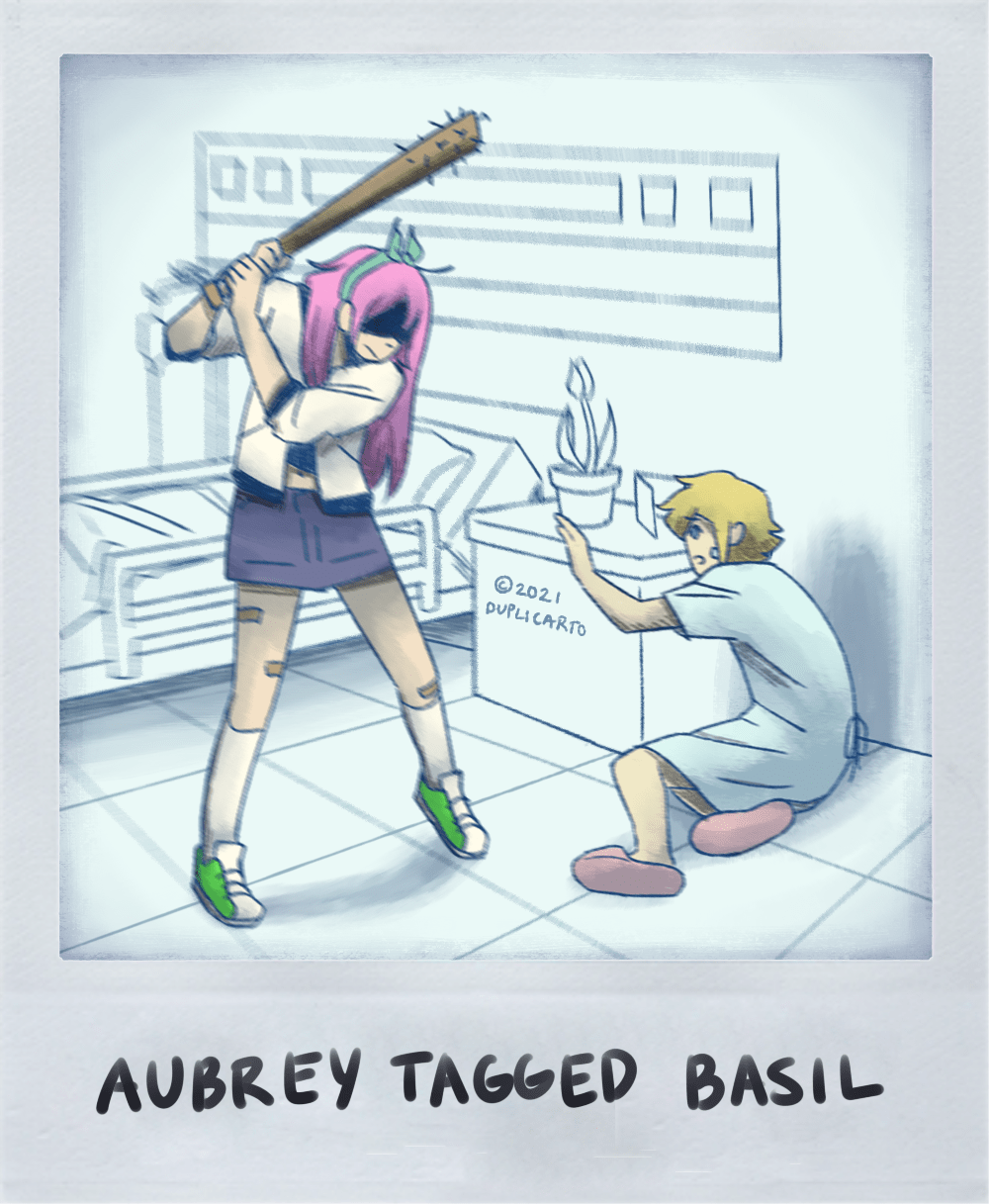 (endgame spoilers) aubrey tags basil r/OMORI