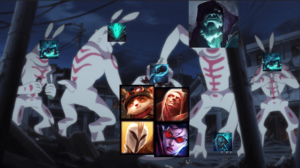 Ranged champions top vs the ghoul blender r/yorickmains