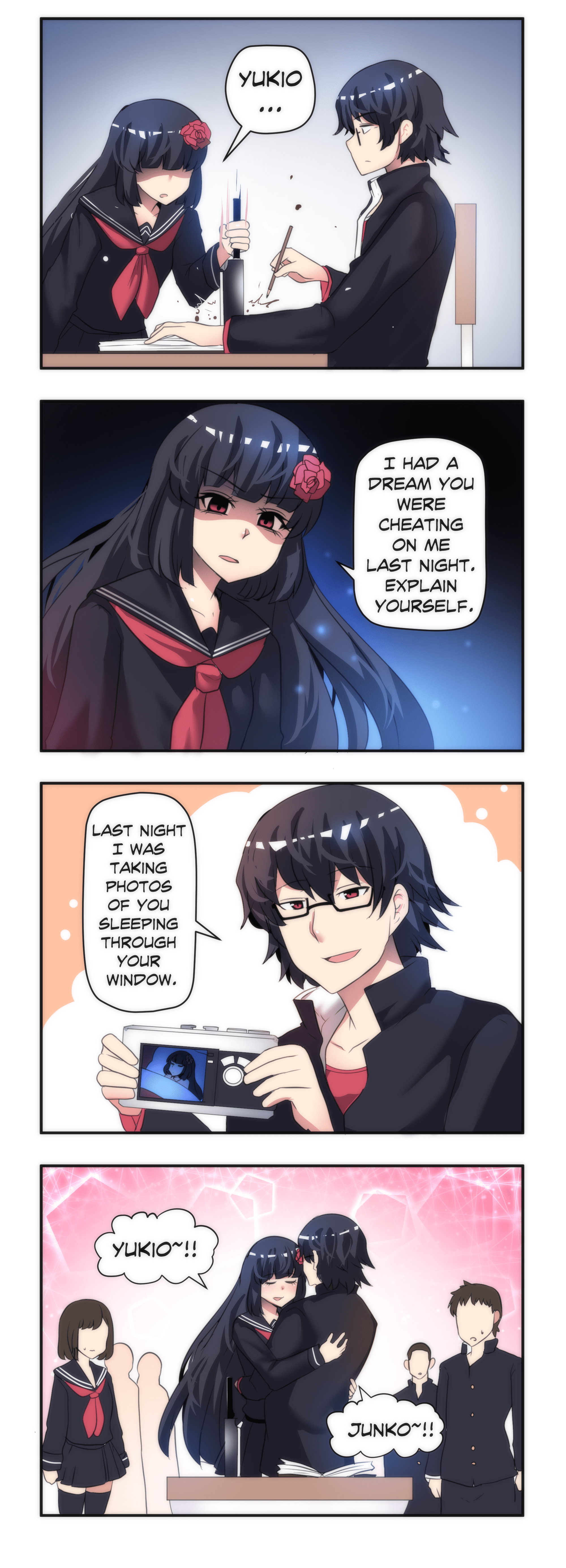 Yandere x Yandere r/wholesomeanimemes