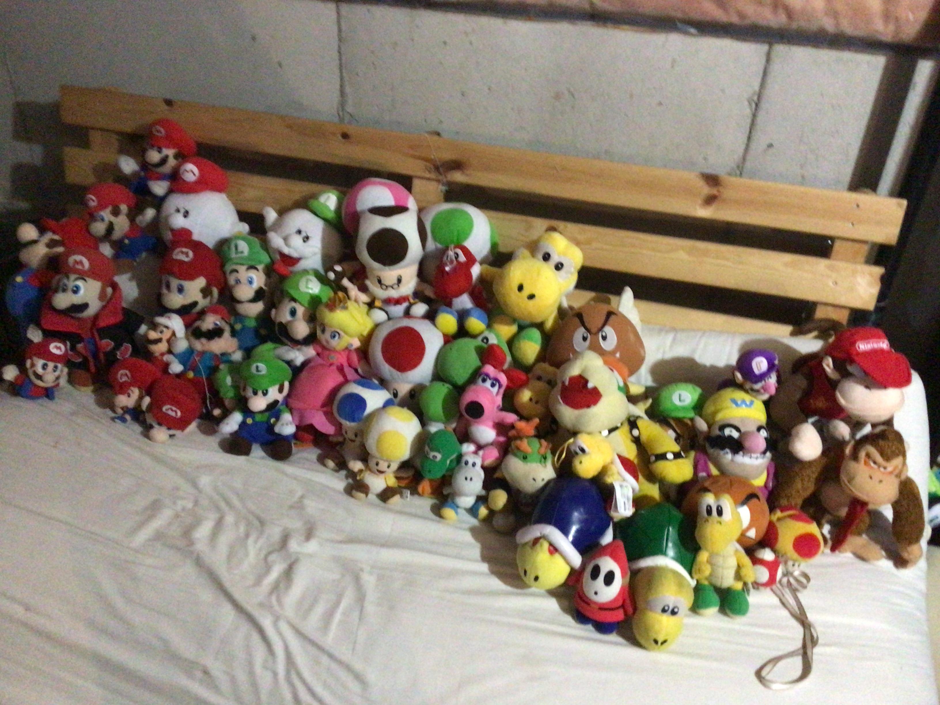 my Mario plush collection r/Mario