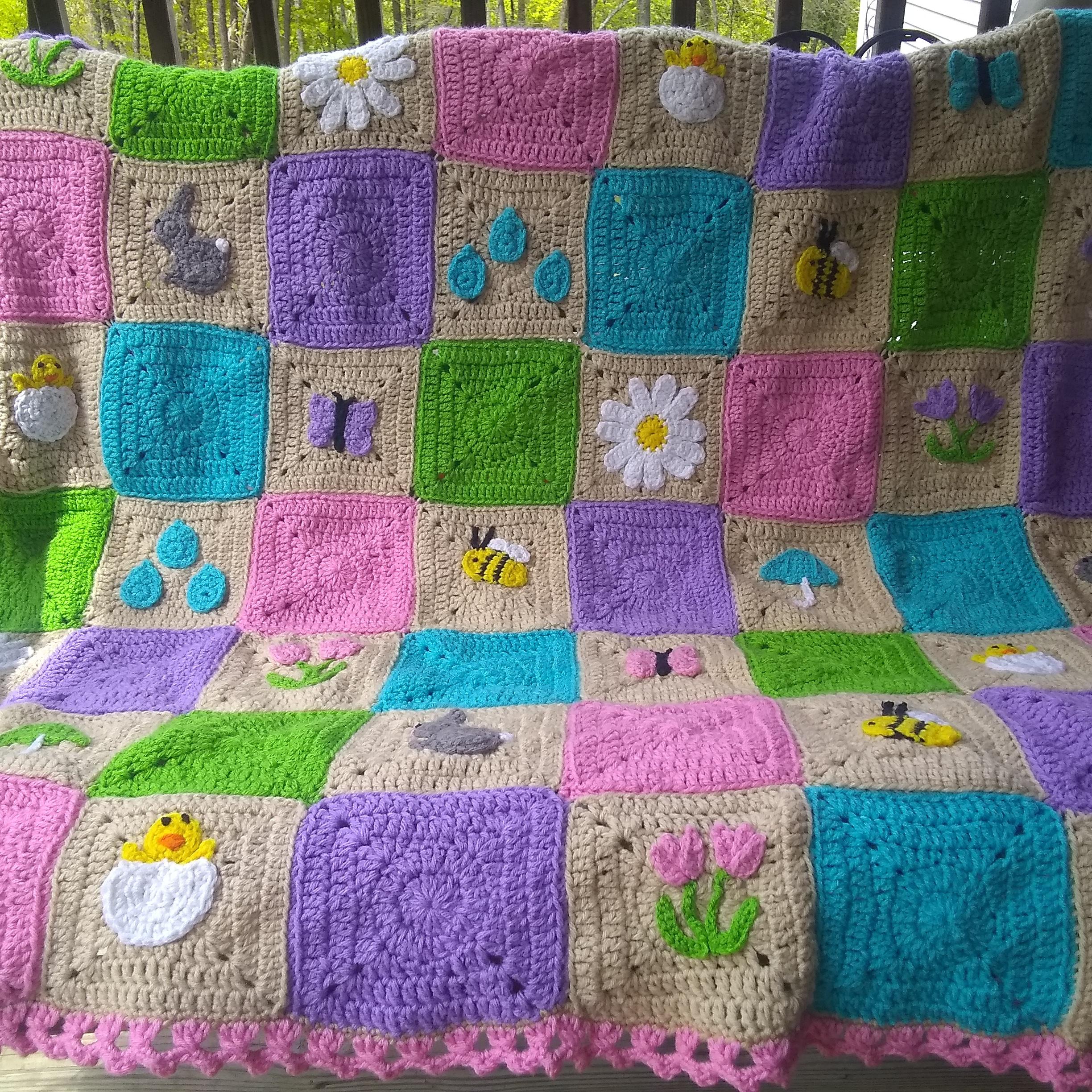 Spring Blanket Crochet A Long!!! r/crochet