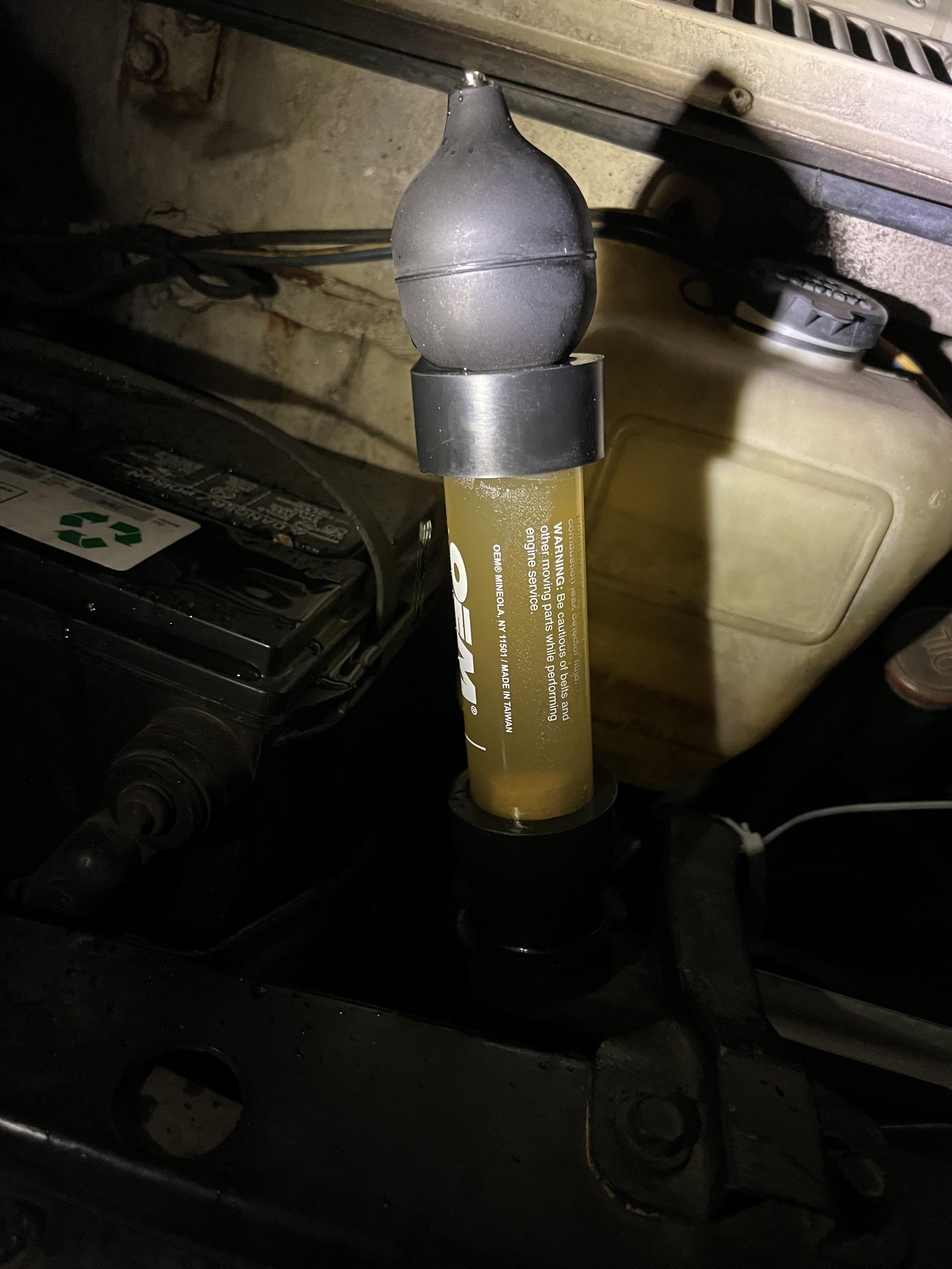 Blown head gasket test passes with flying colors