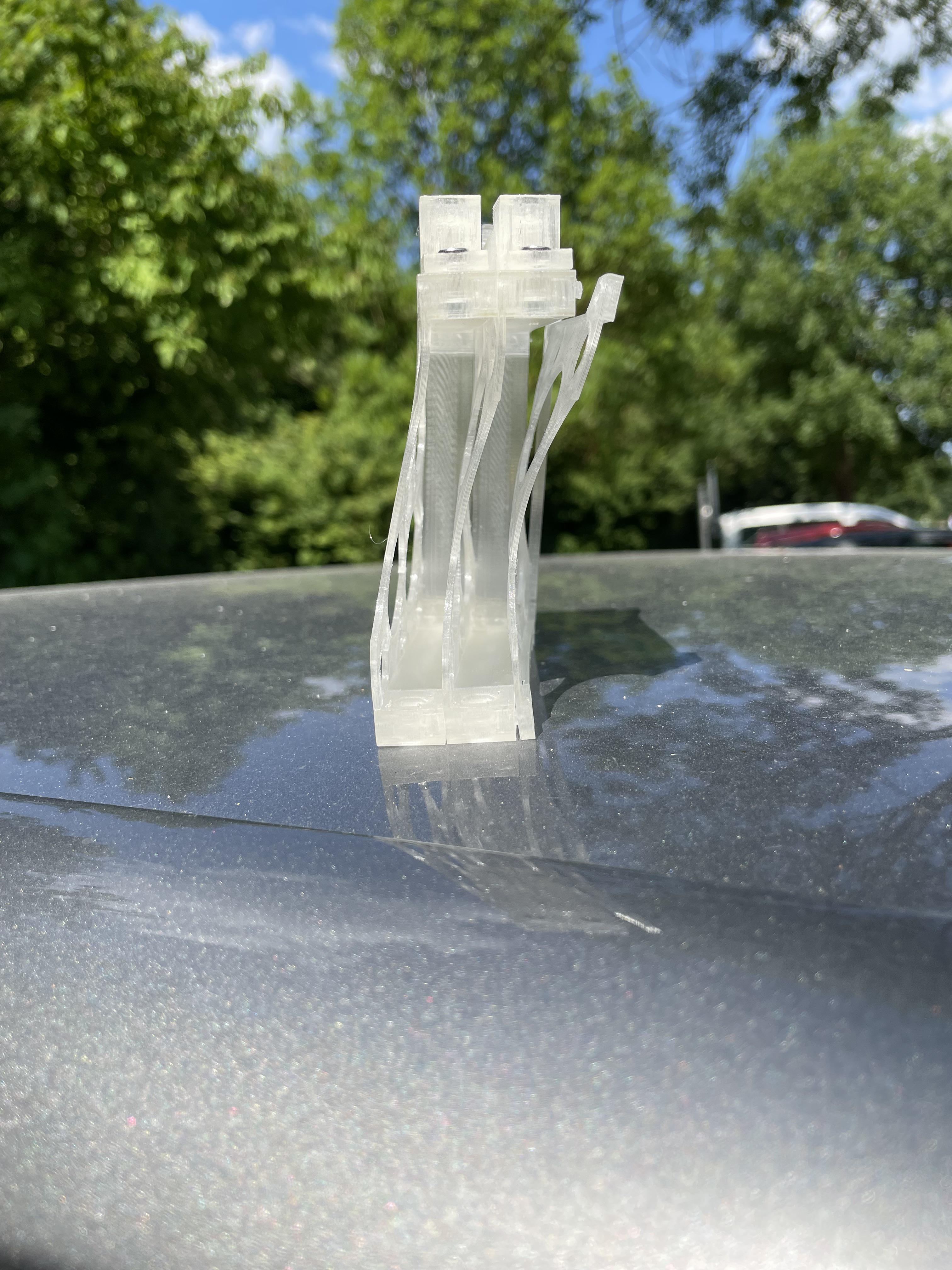 PSA Don’t leave PLA prints in your car in this hot summer weather r