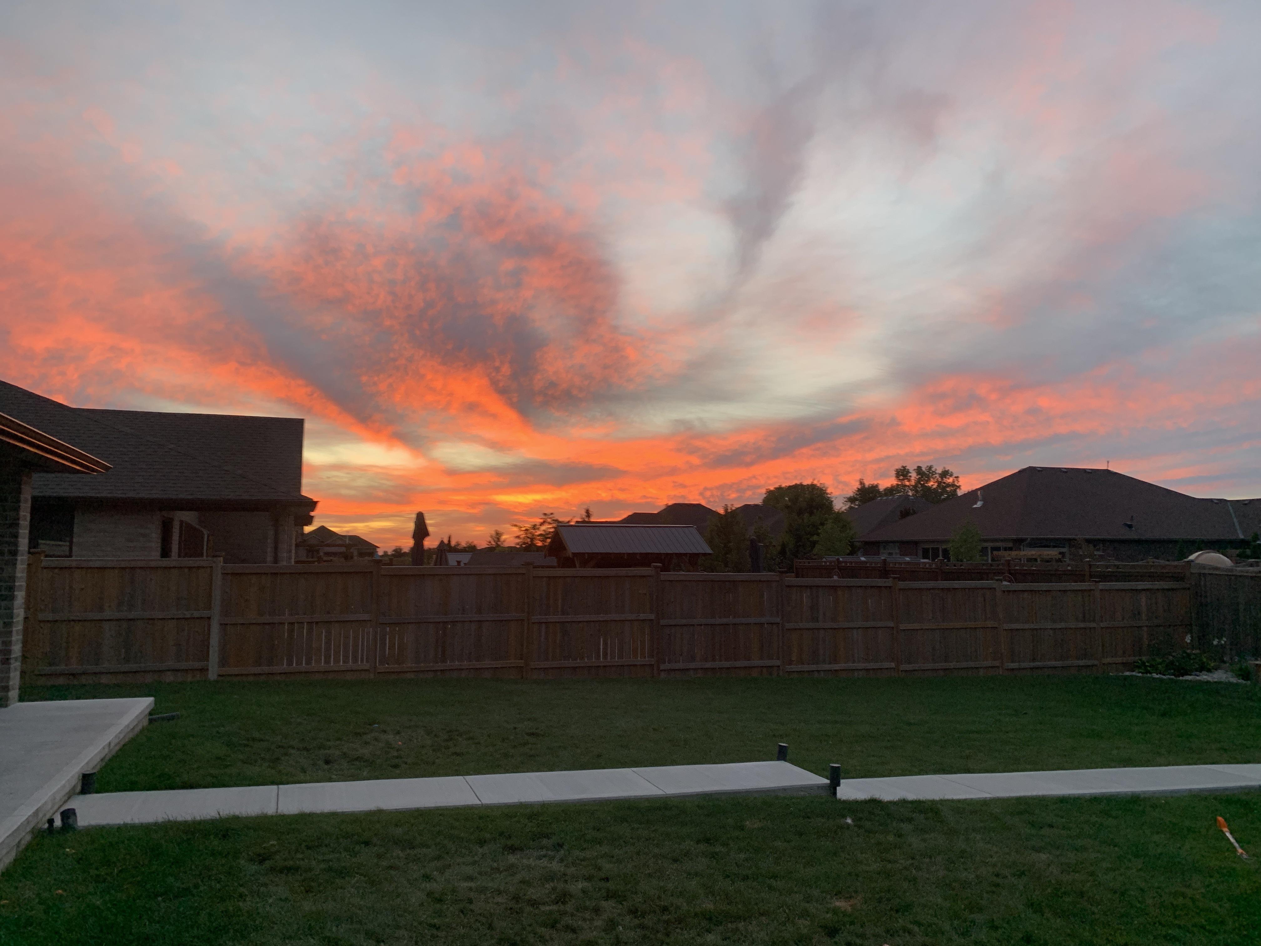 Sunset in Camlachie r/ontario