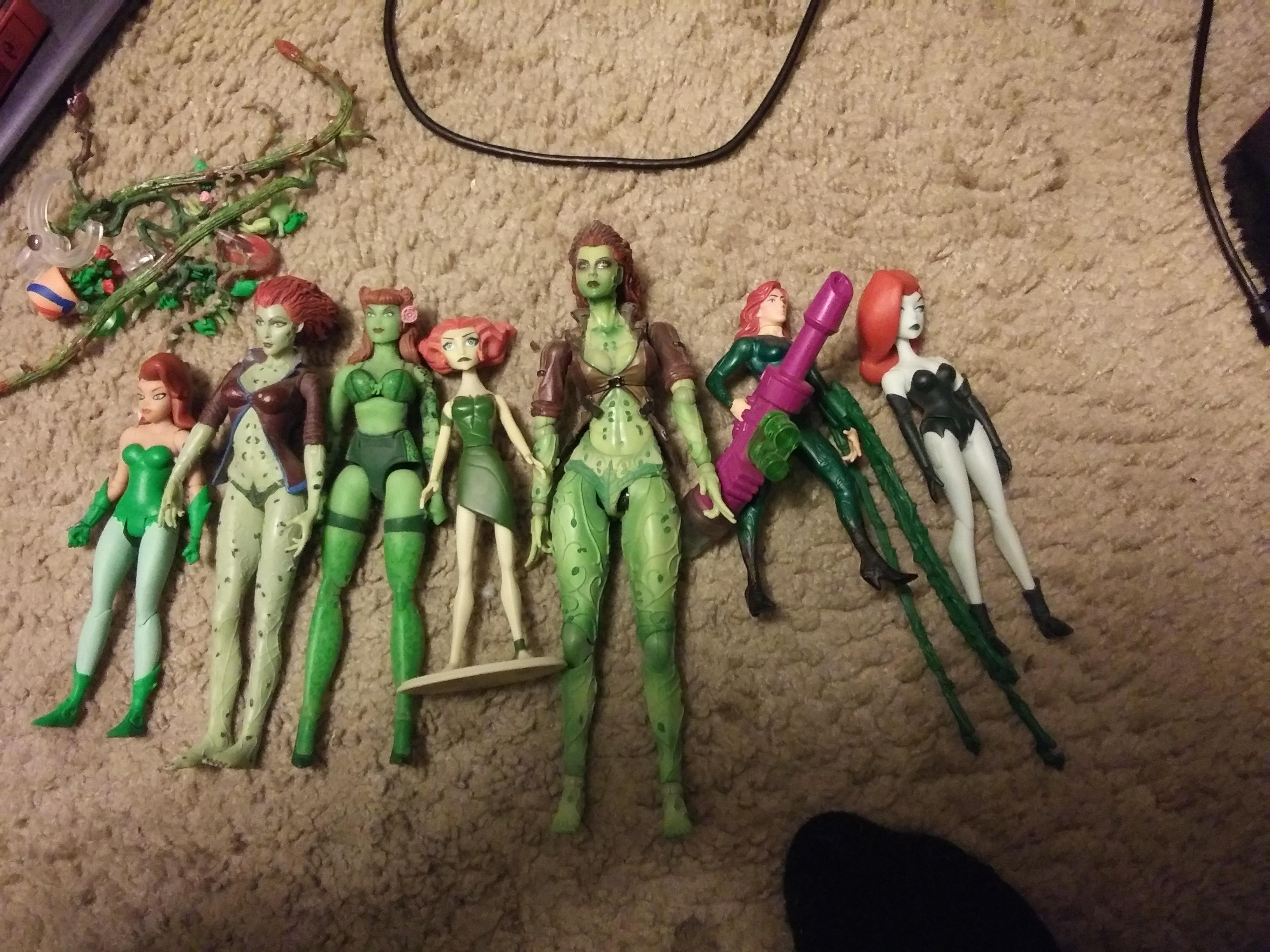 My collection of Poison Ivy figures. She's so beautiful! r/PoisonIvy