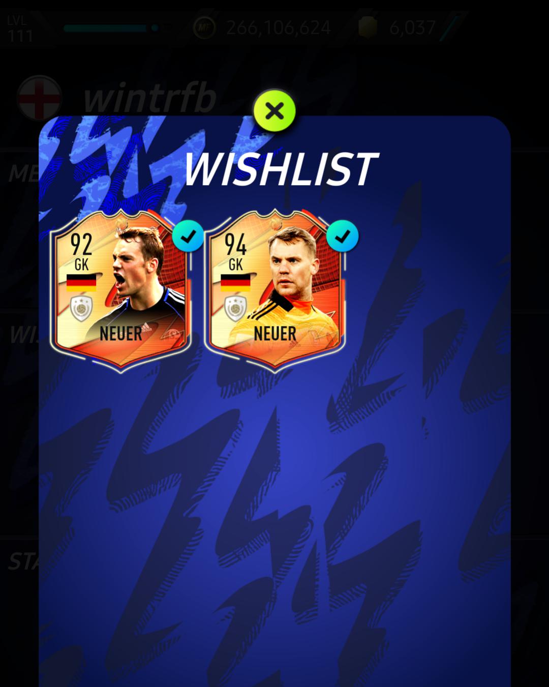 Please help me with future icon neuer. I've completed all sbcs except