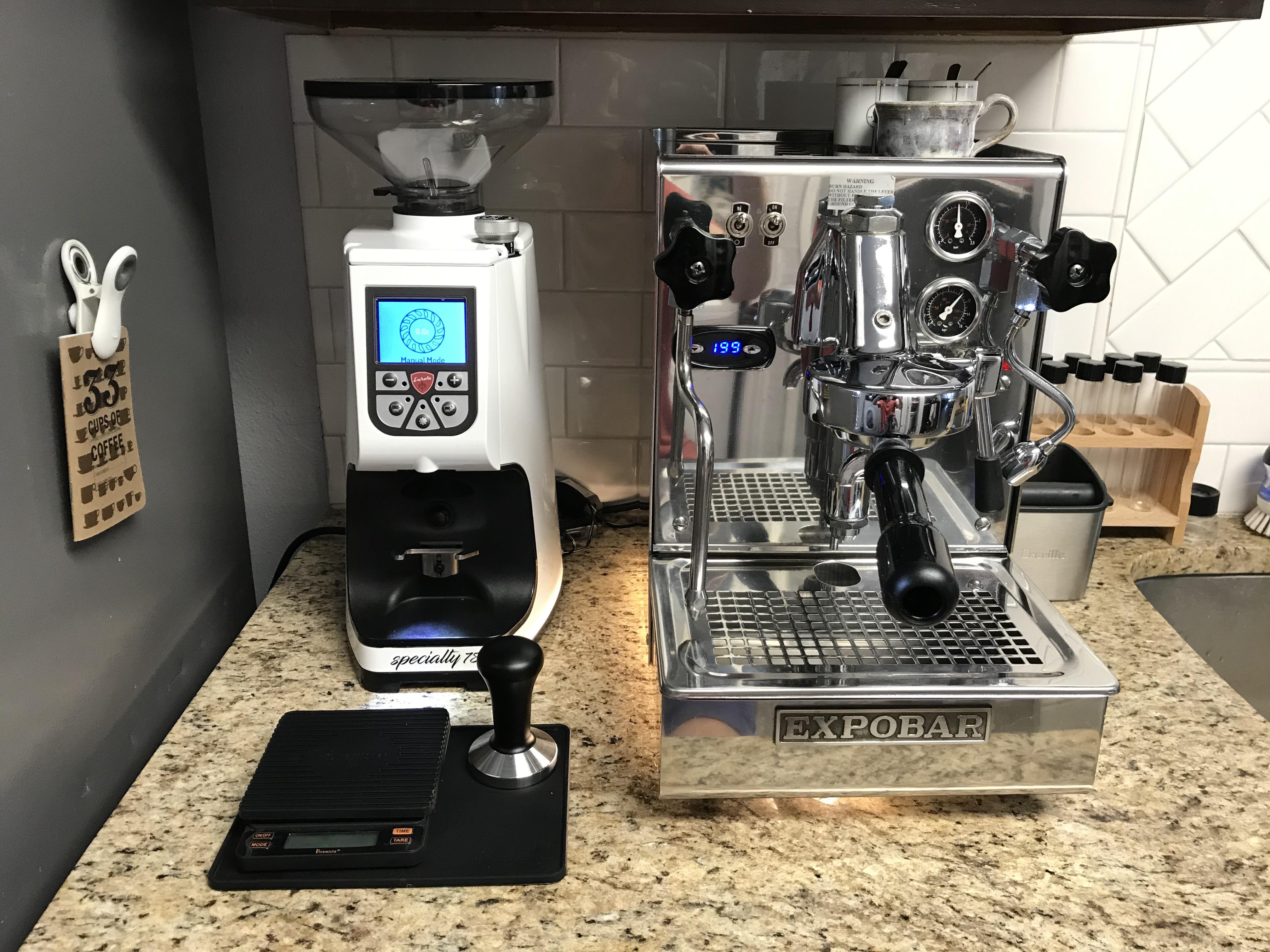 Just grabbed this used Expobar Brewtus IV, replaced my Breville Barista