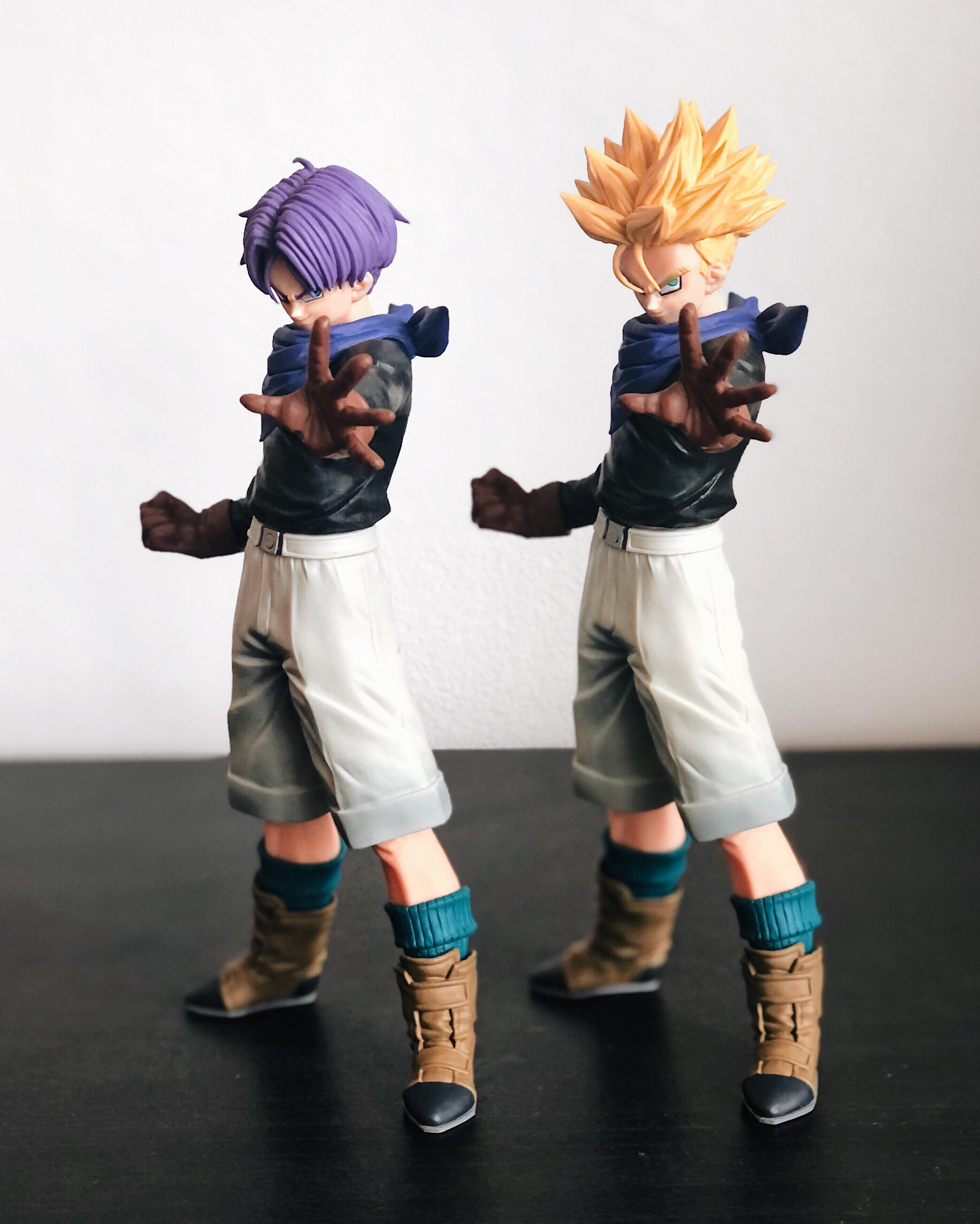 My brother is a Trunks fan so I got him these two figures for his