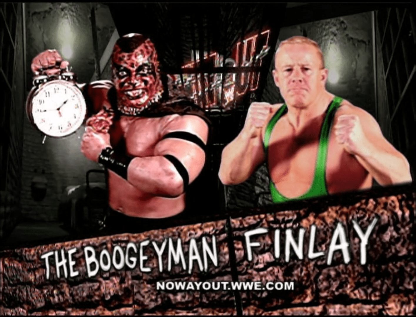 Original Graphic The Boogeyman vs. Finlay No Way Out 2007 r