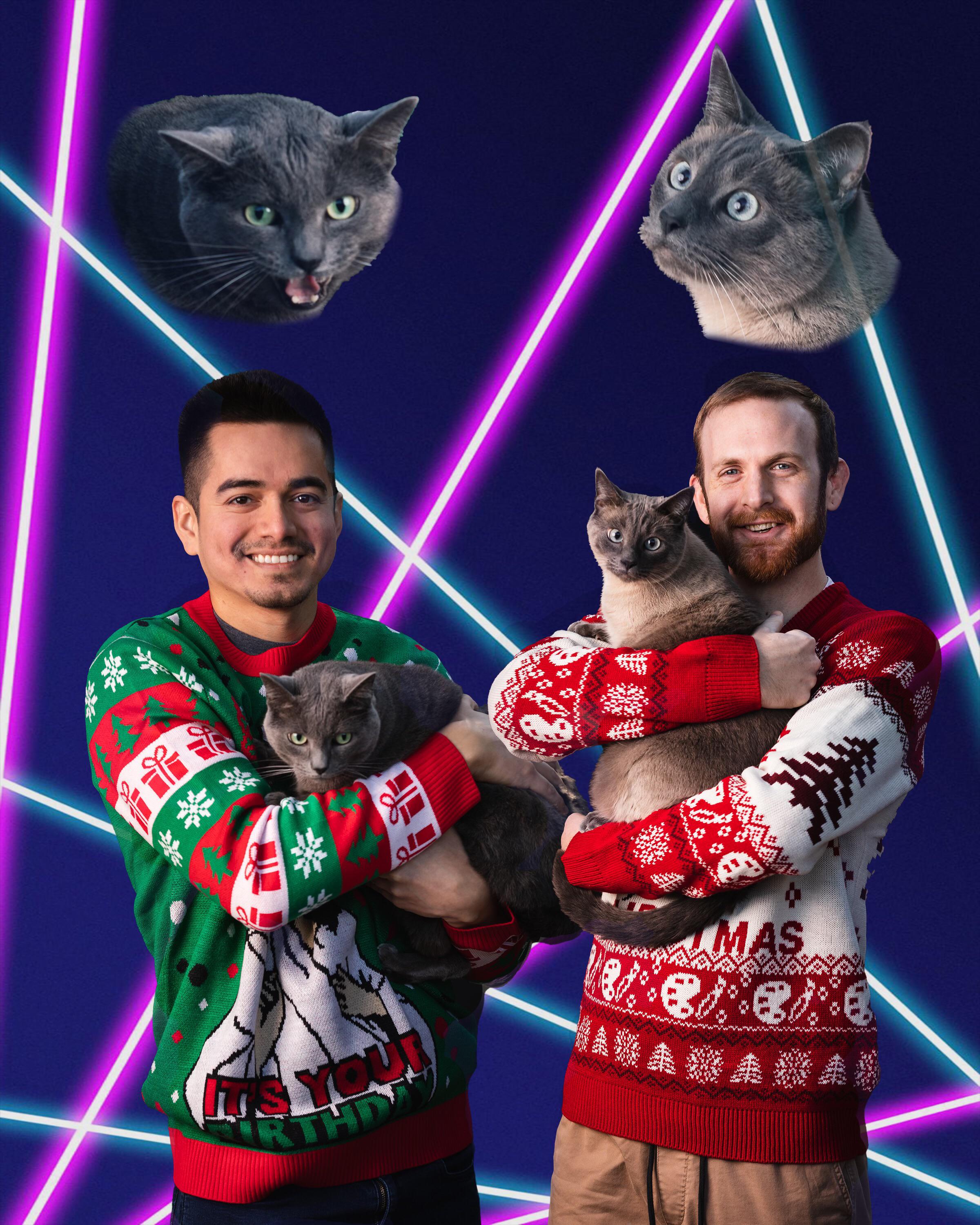Meow Christmas Carols Meowy Christmas from Dallas! cats