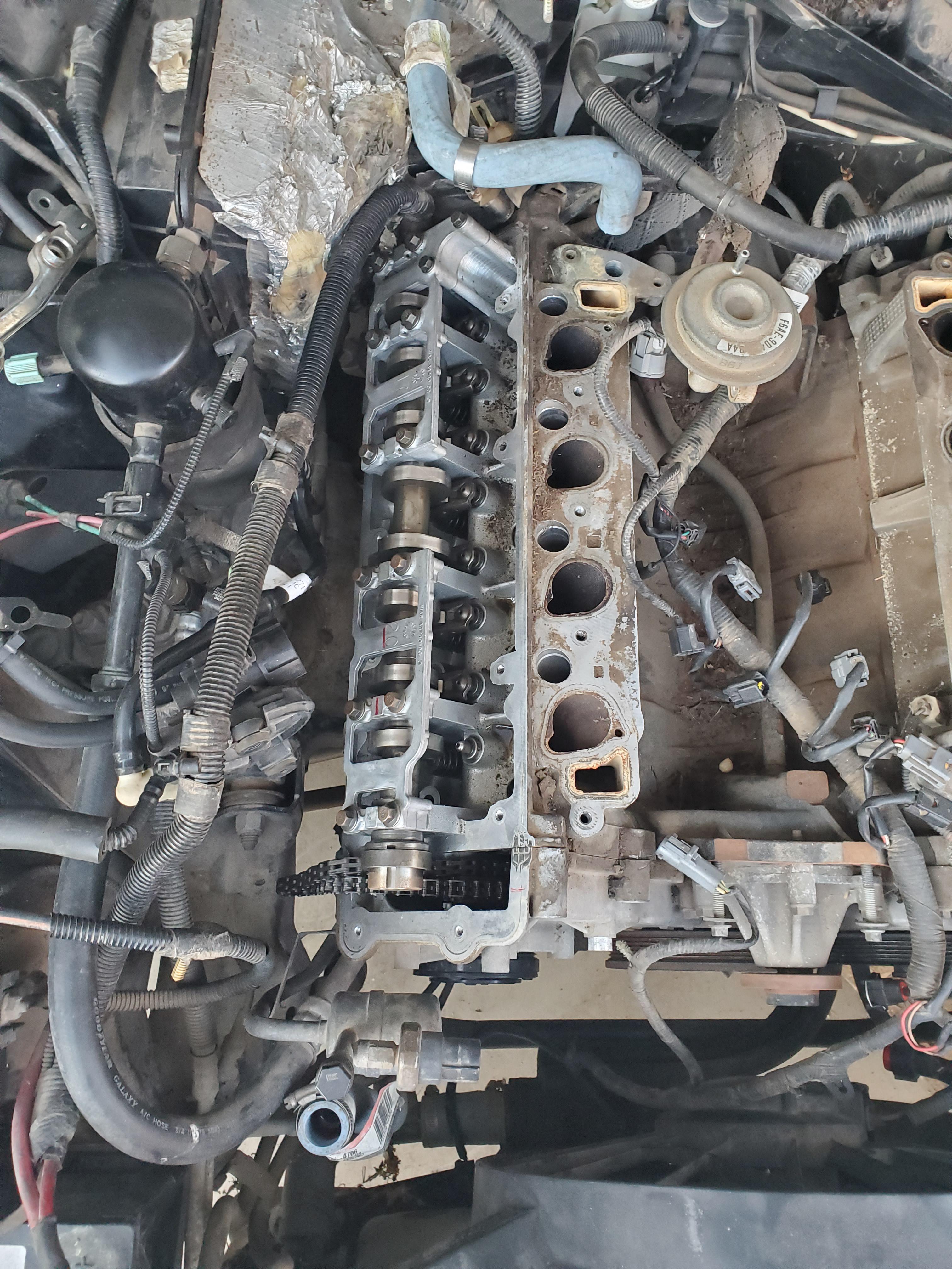 Need help with taking off the cylinder head it just wont come off but I