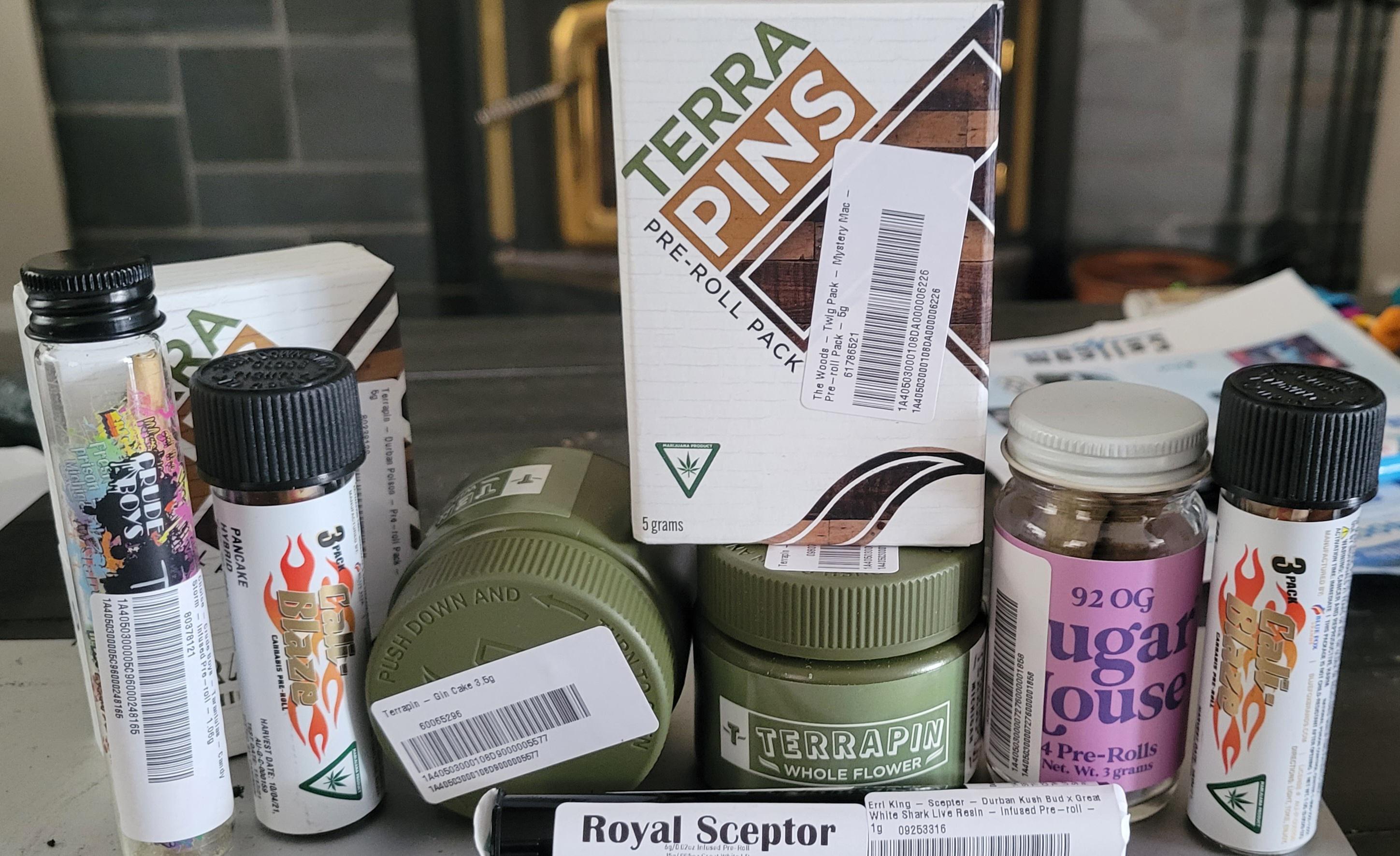 Today's Haul from Rize UP Iron Mountain Michigan r/DispensaryLove