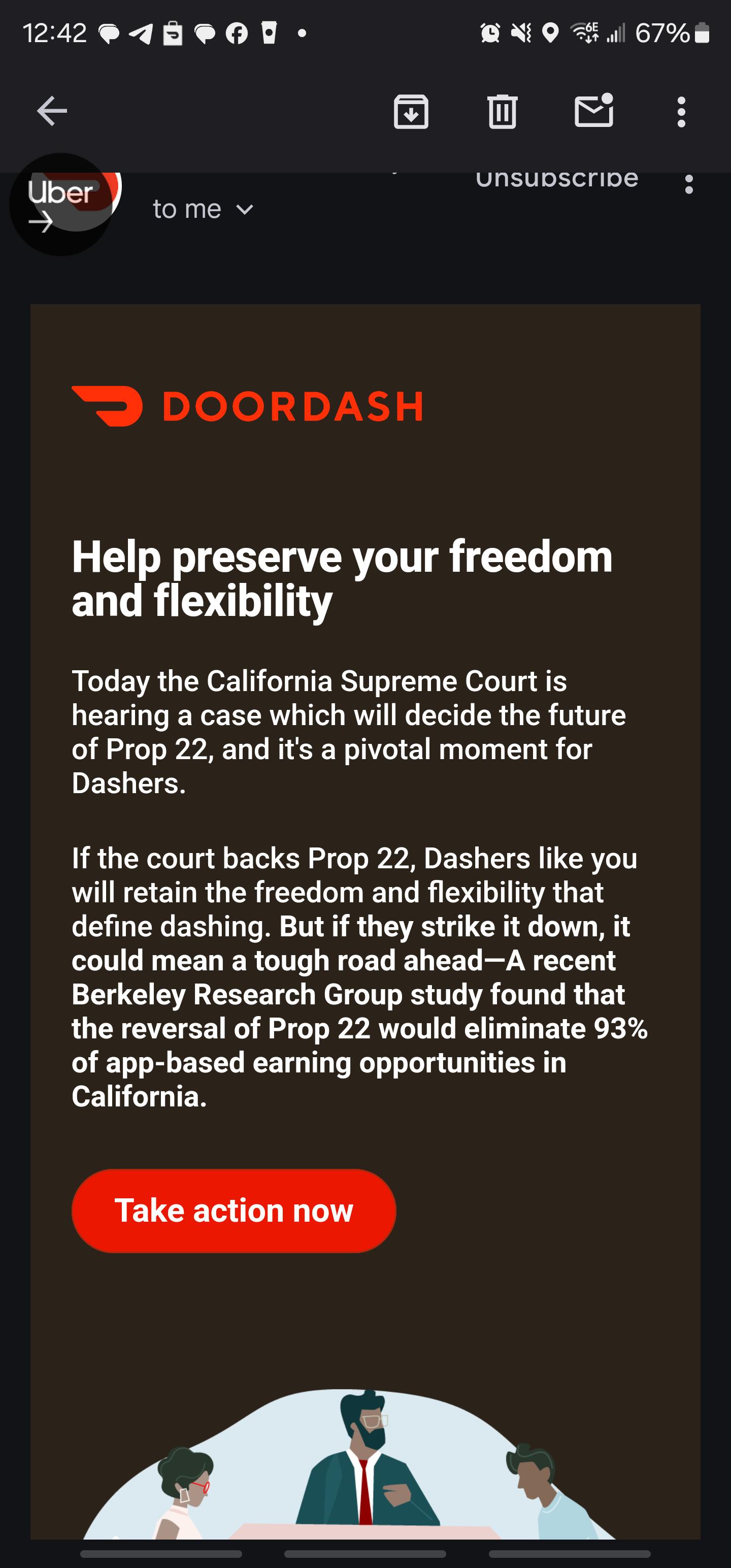 Anyone know anything about this (PROP 22) Why would they strike it down