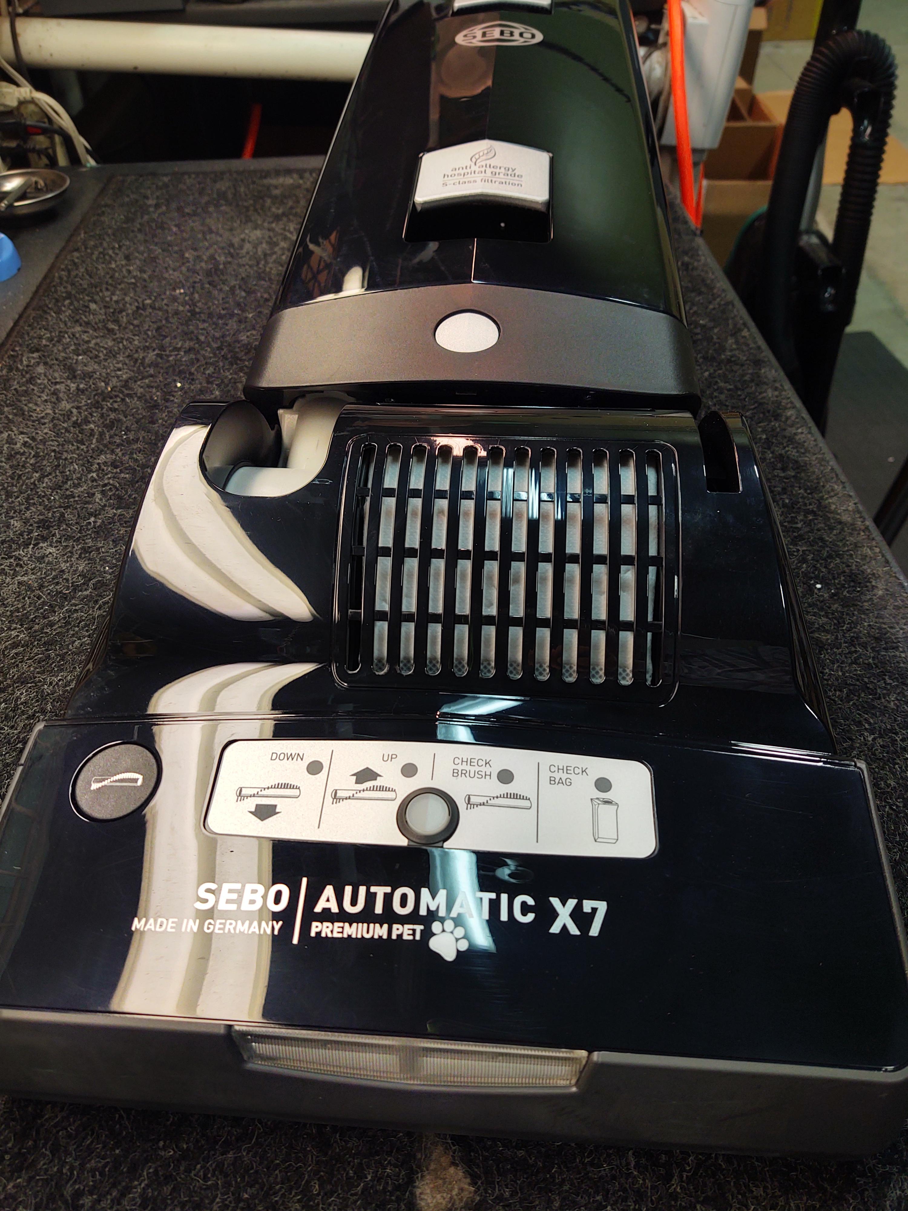 New Sebo X7 pet VacuumCleaners