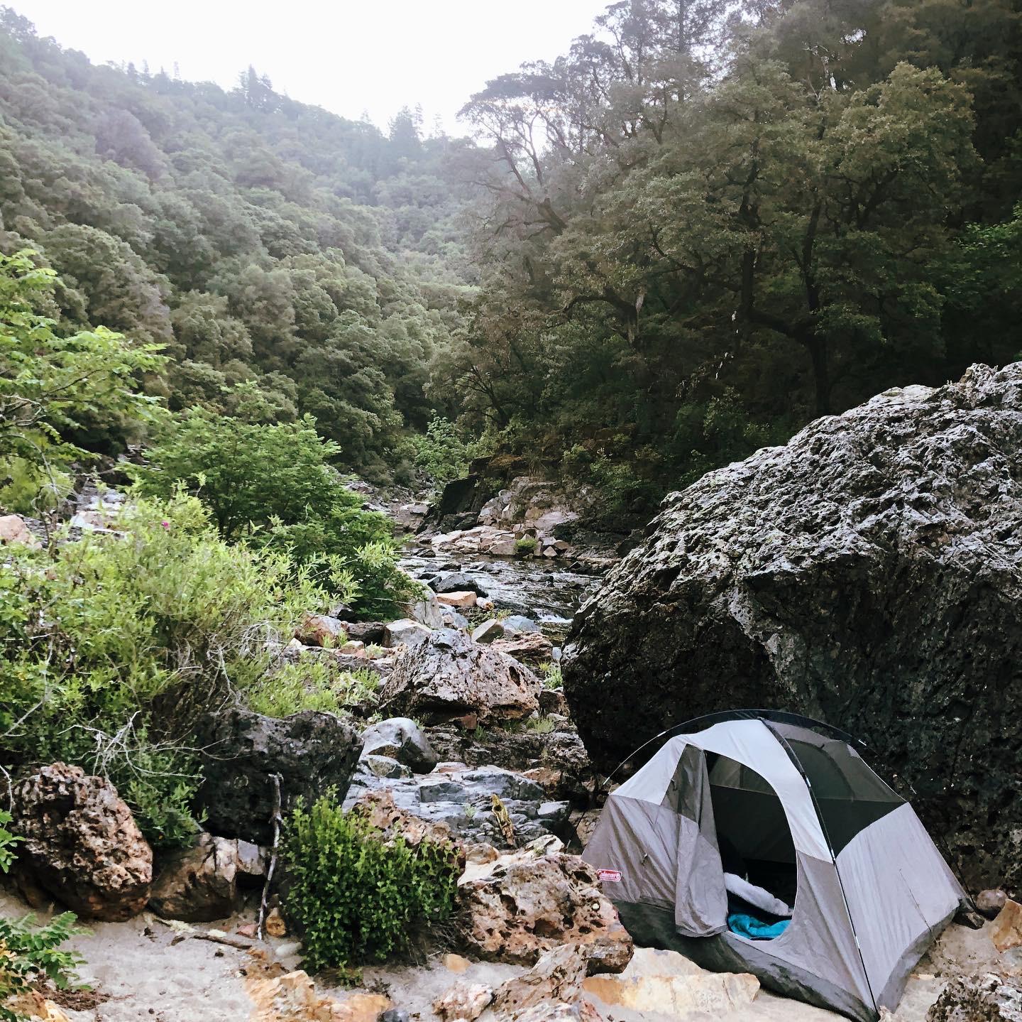 Backcountry camping on the South Yuba River, CA r/camping