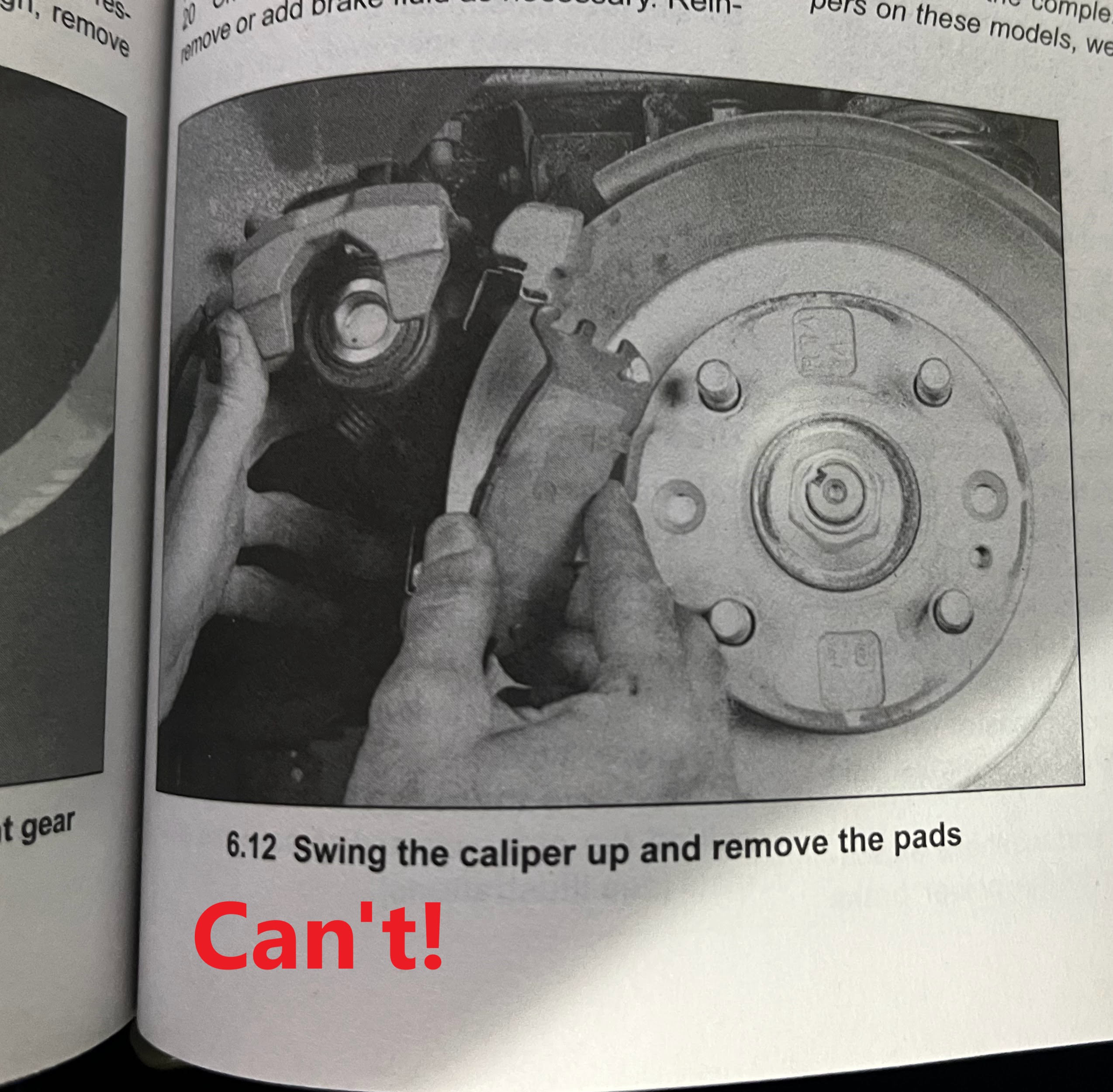 HELP! Stuck rear caliper does not rotate r/Miata