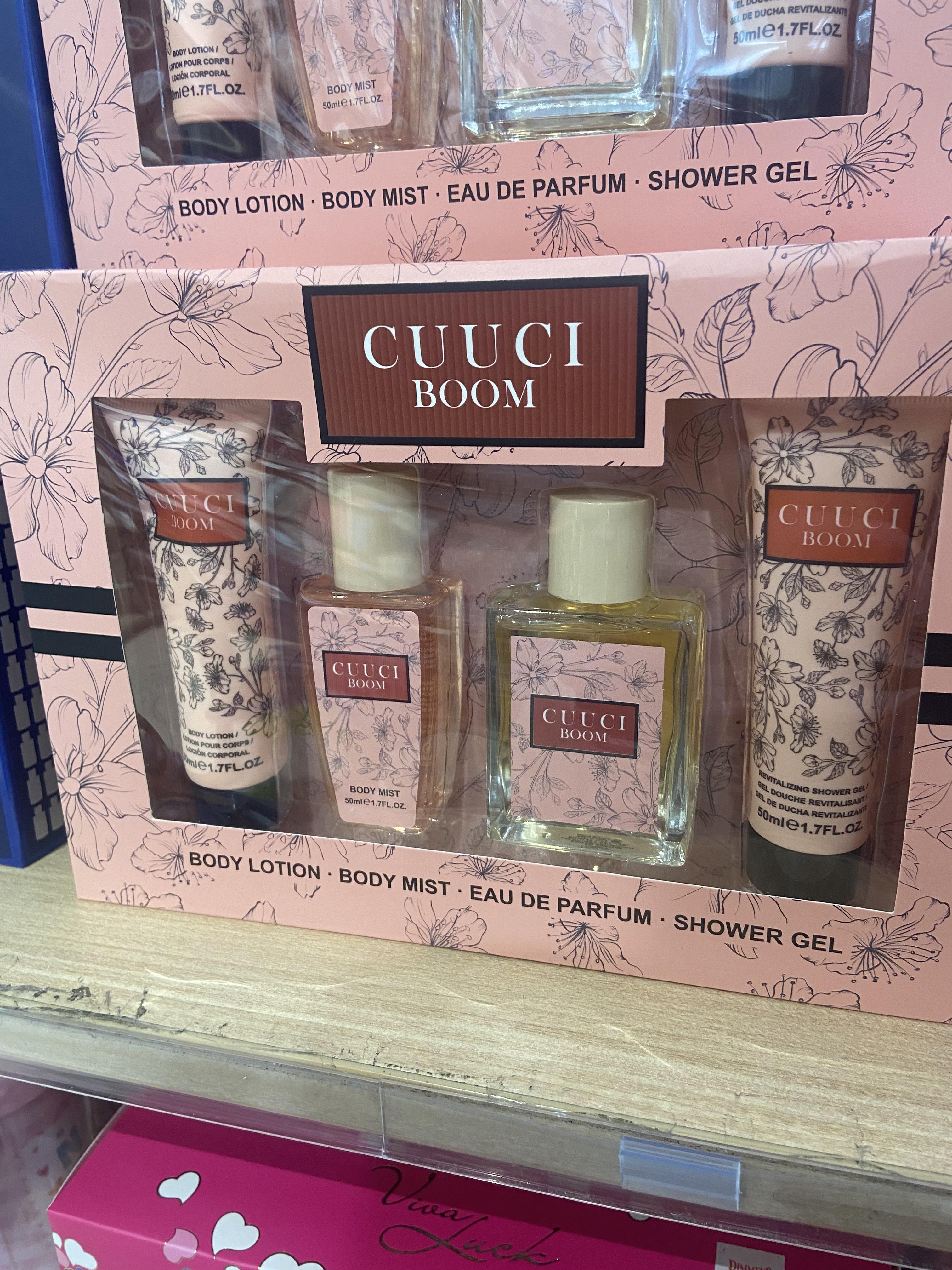 Wow, this Gucci gift set seems legit! r/crappyoffbrands
