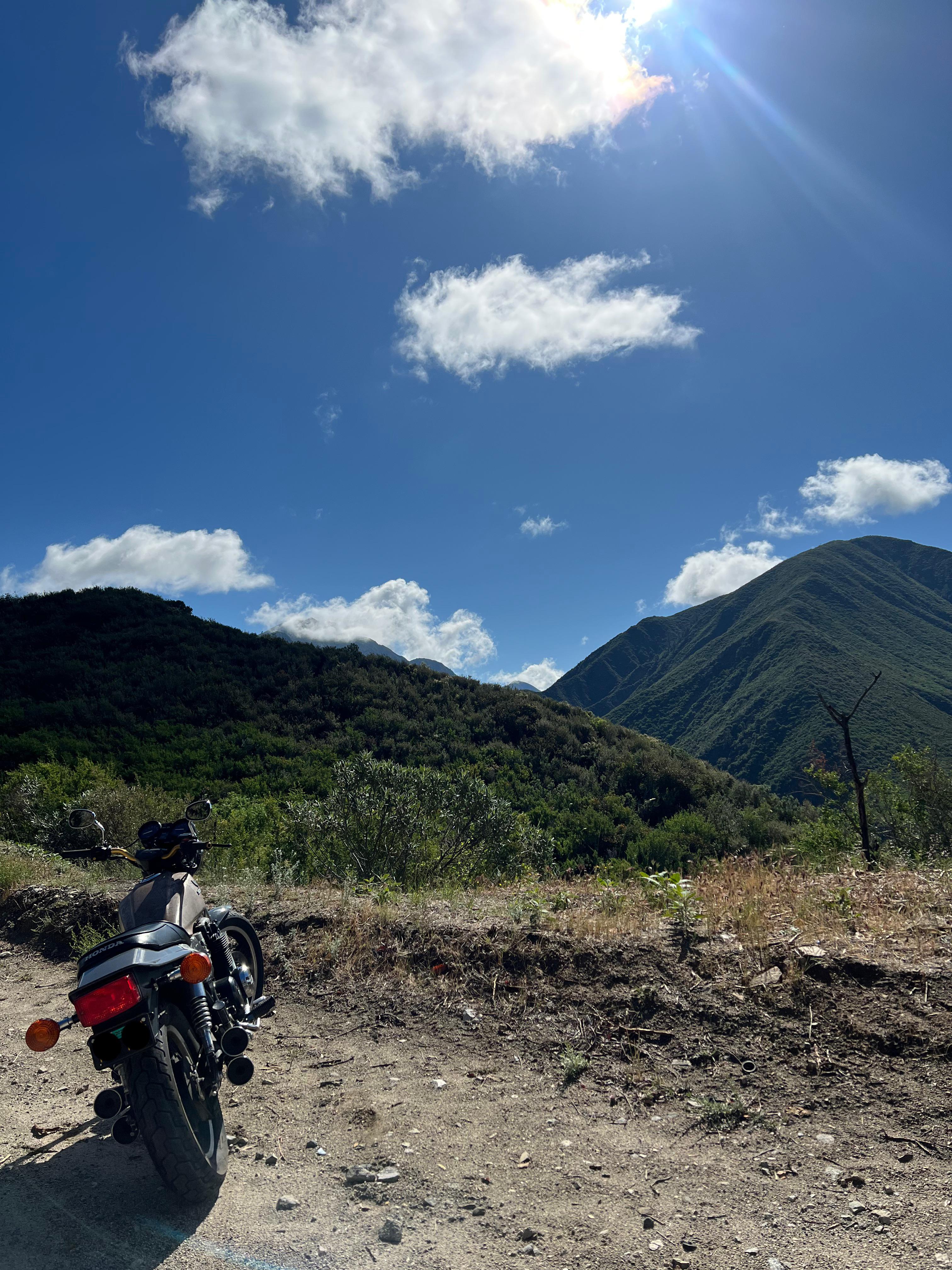 Finally made it to Los Angeles National Forest. r/MotoLA