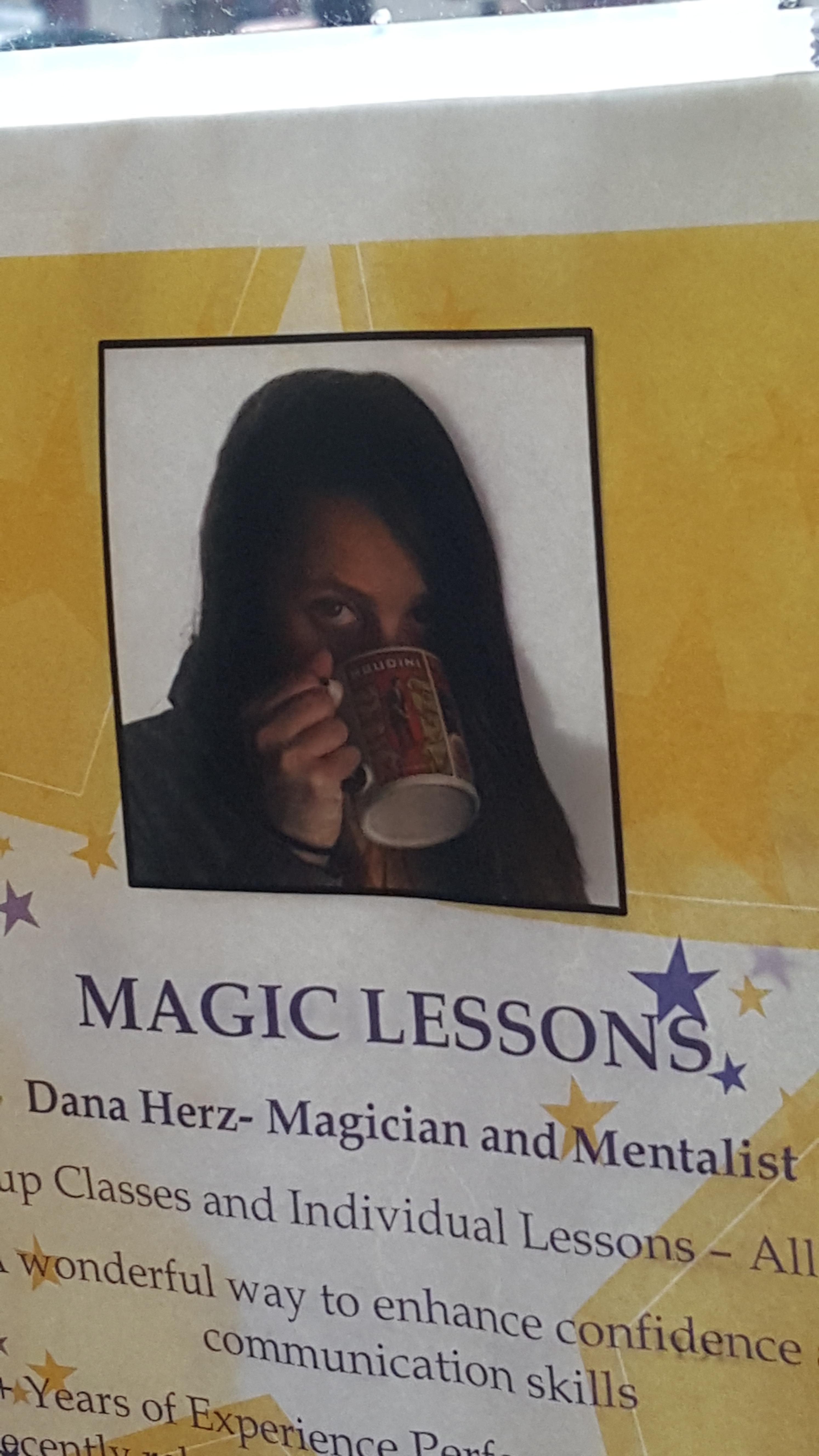 Saw Hila in add for Magic lessons. 10/10 would sign up. r/h3h3productions