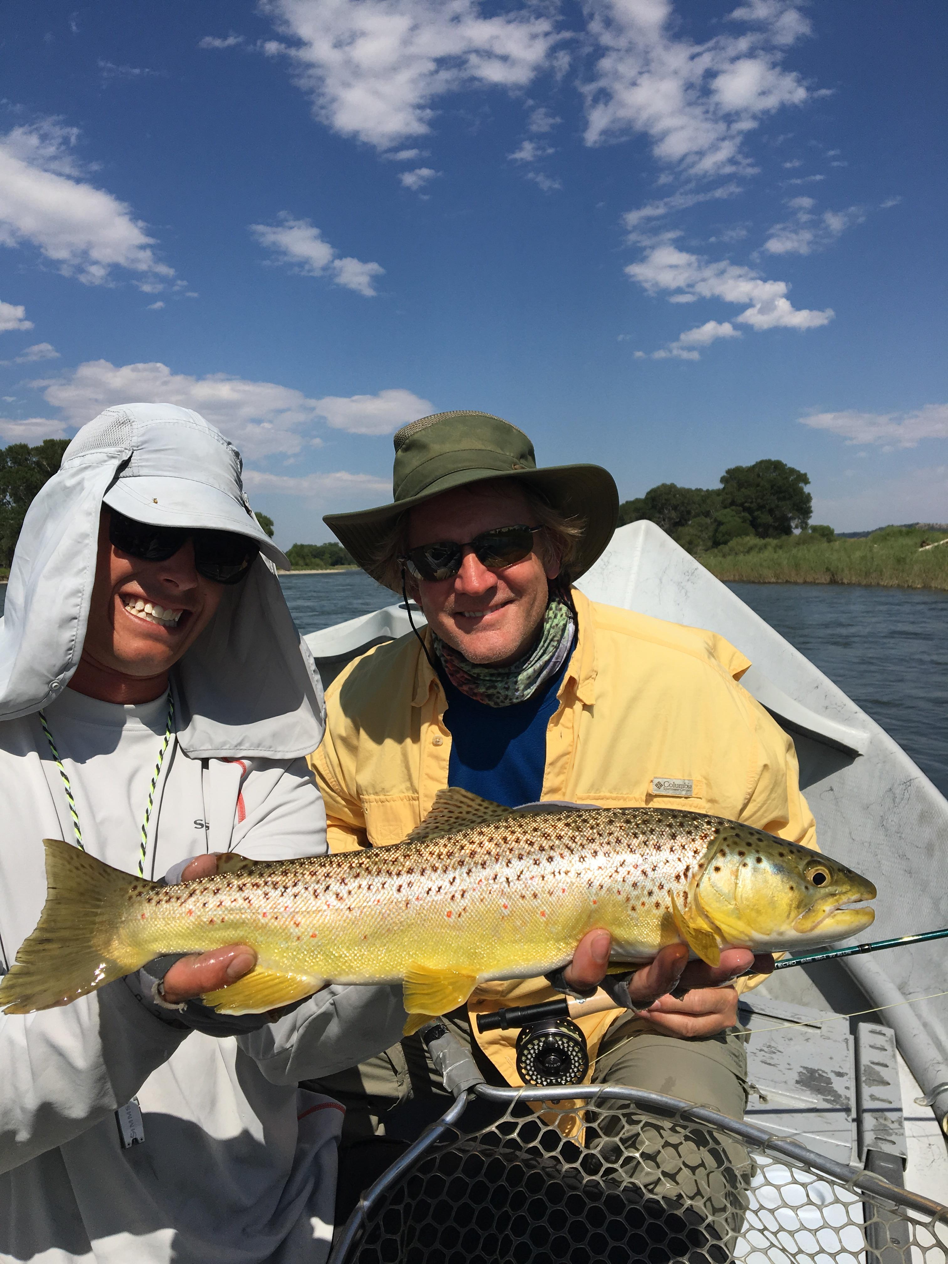 Fishing on the Yellowstone! An awesome day r/flyfishing